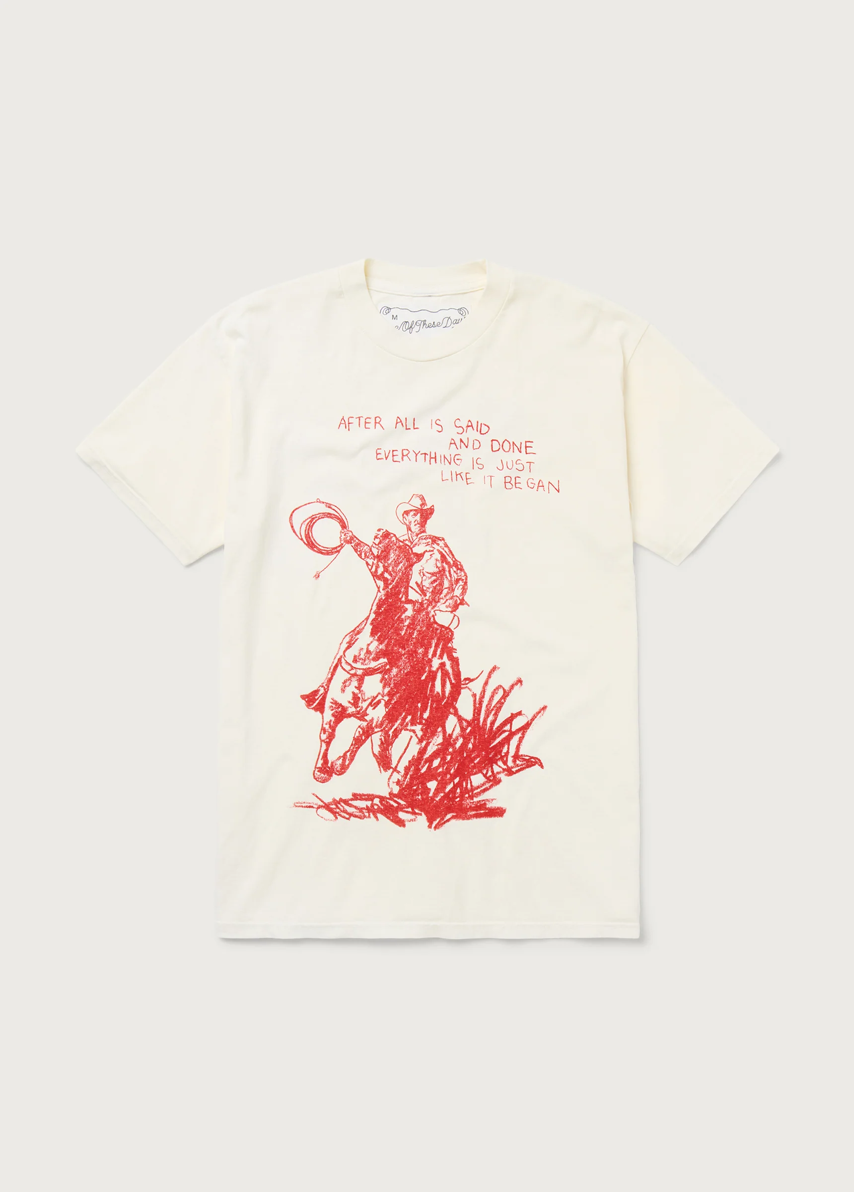 After All Is Said T-Shirt | Bone