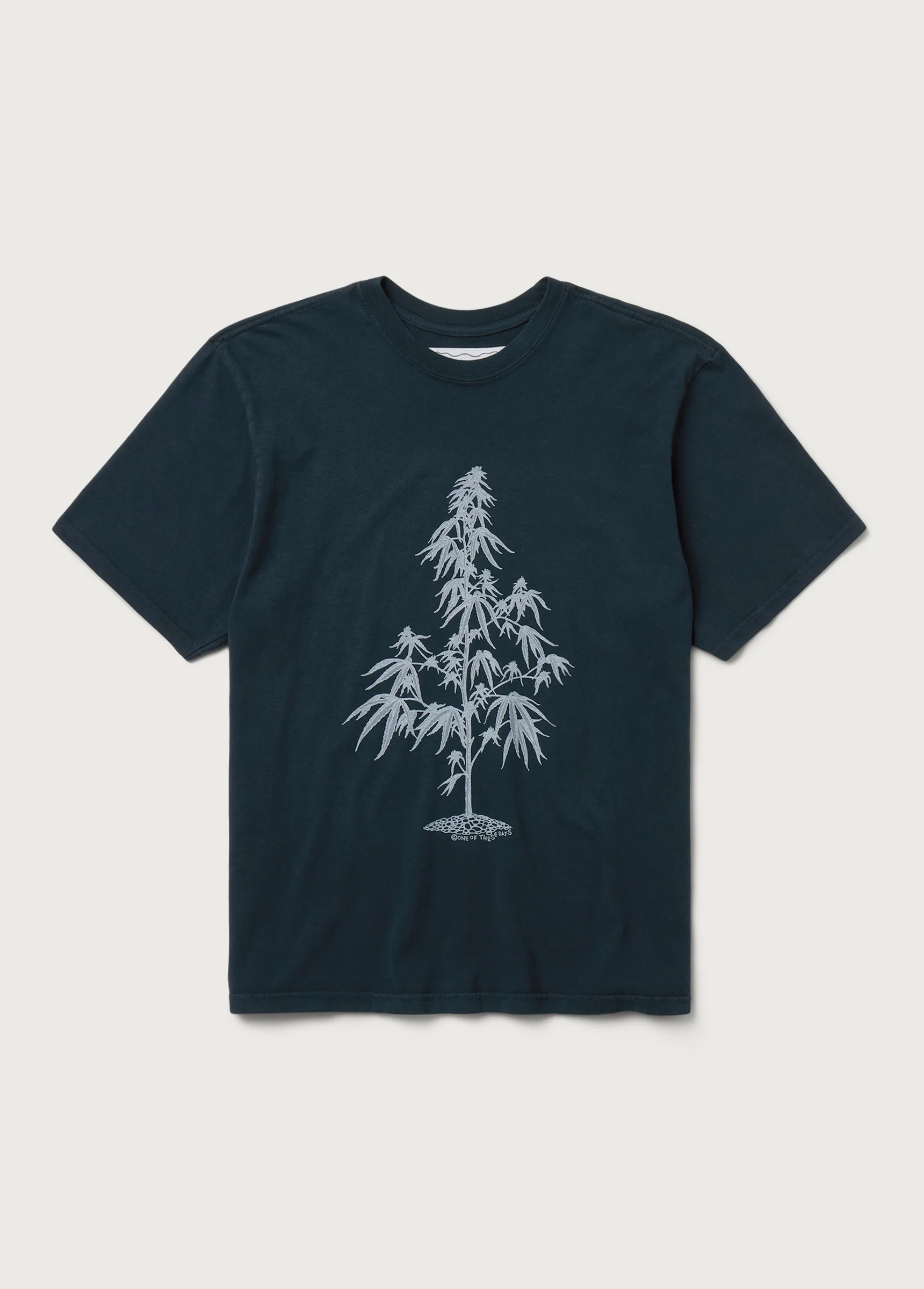Away Go Troubles Tee | Hard Washed Black
