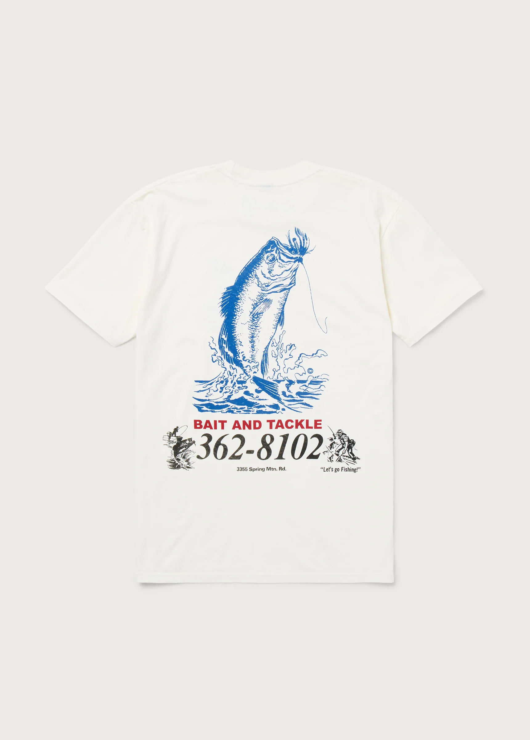 Bait and Tackle Tee | Bone - Image 2