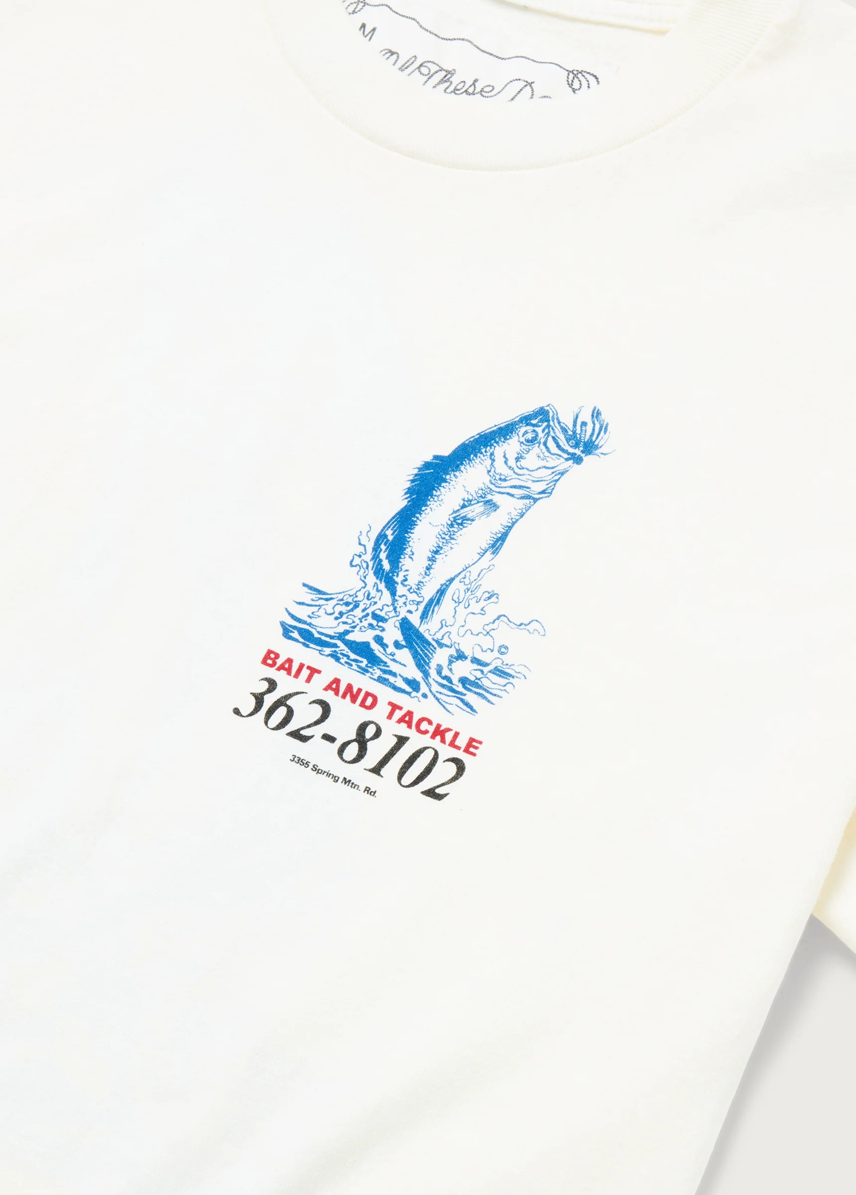 Bait and Tackle Tee | Bone - Image 3