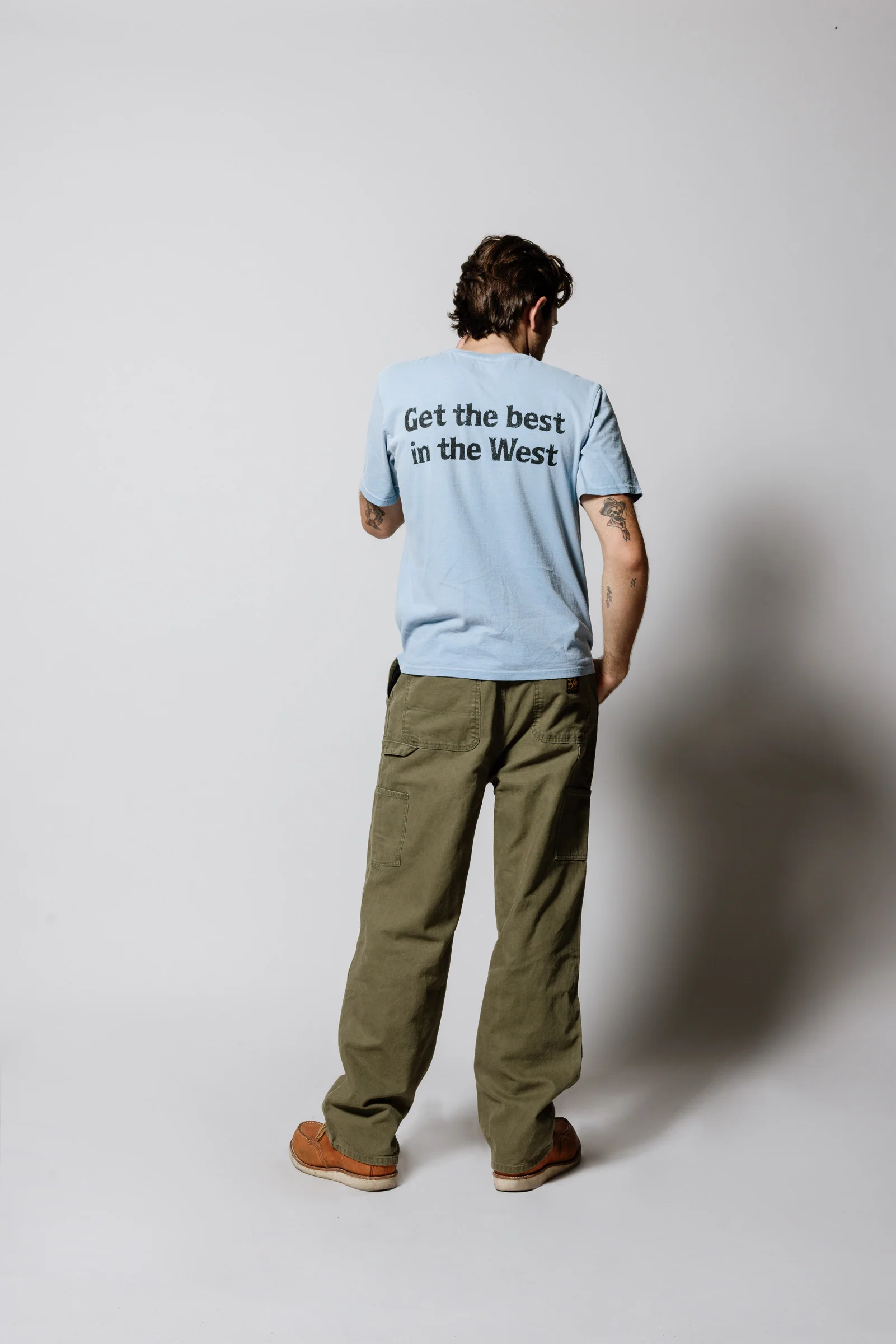 Best In The West T-Shirt | Light Blue - Image 7