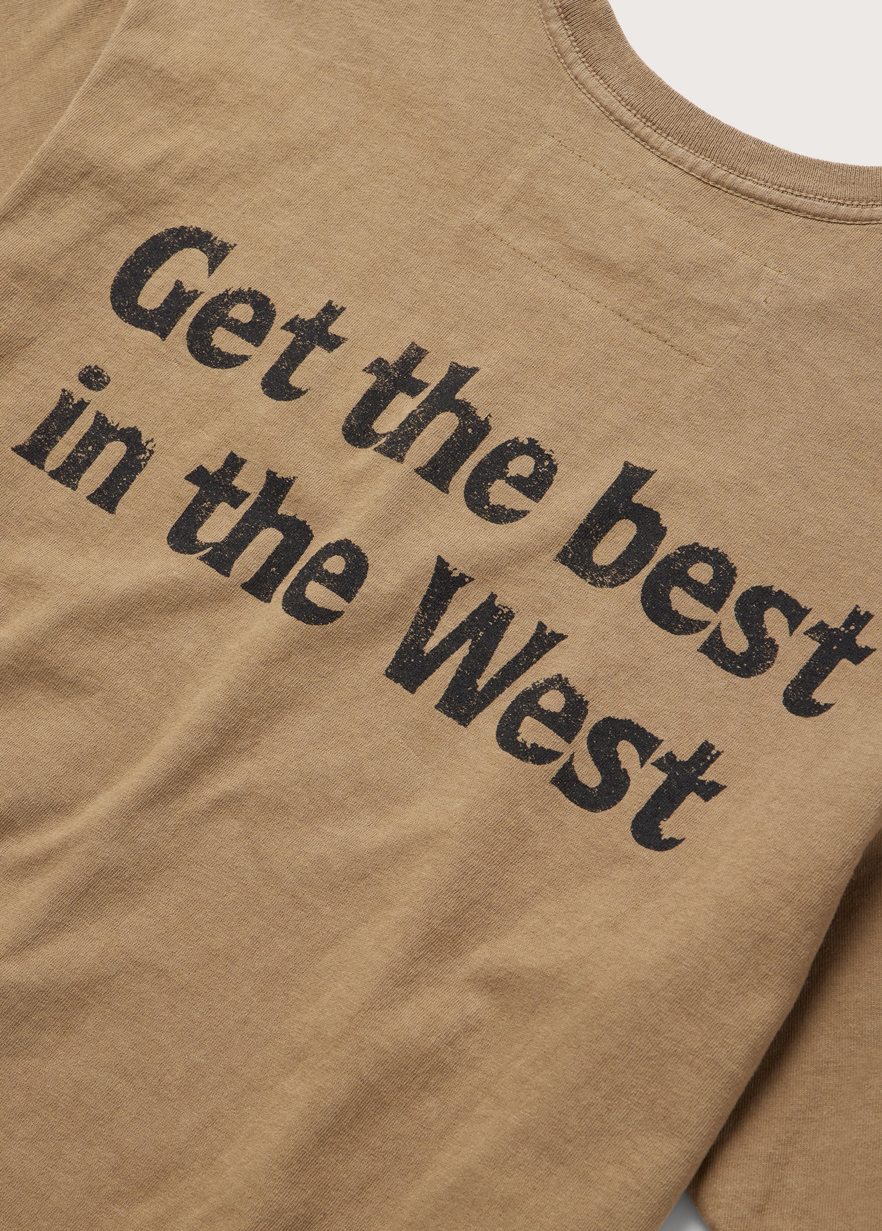 Best In The West T-Shirt | Light Brown - Image 4