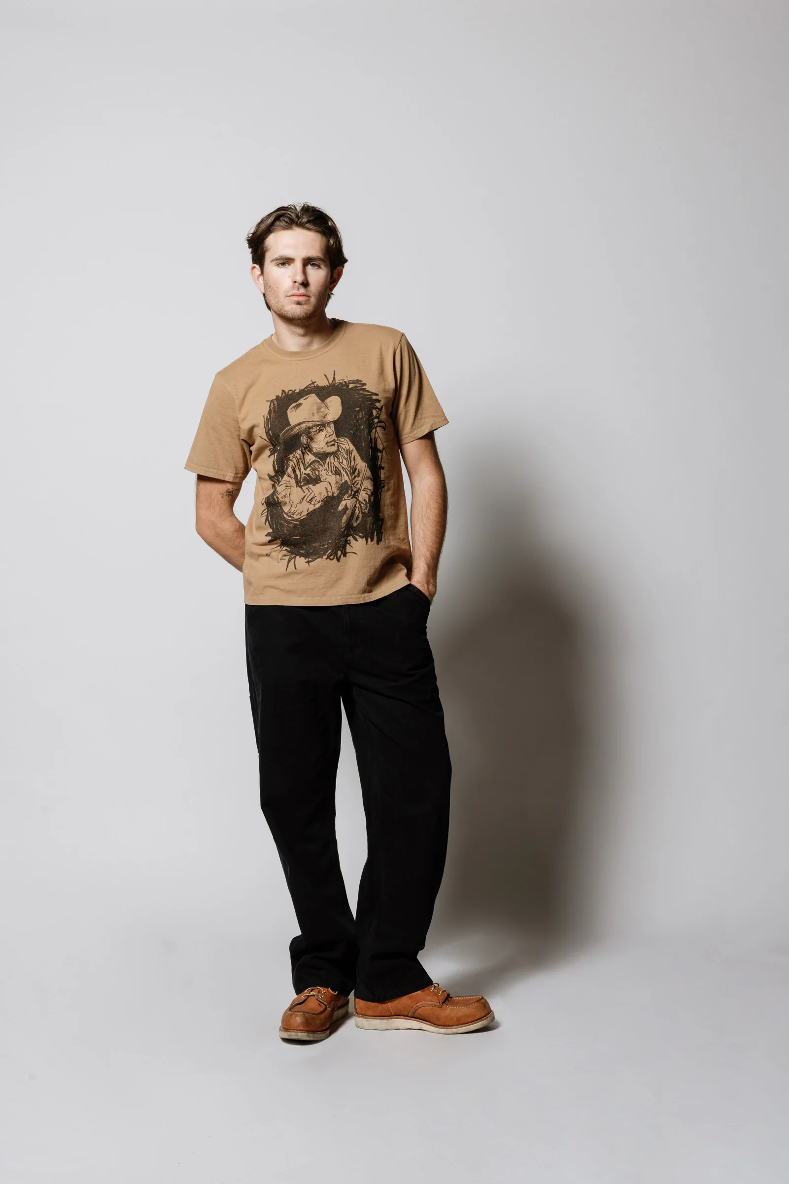 Best In The West T-Shirt | Light Brown - Image 5