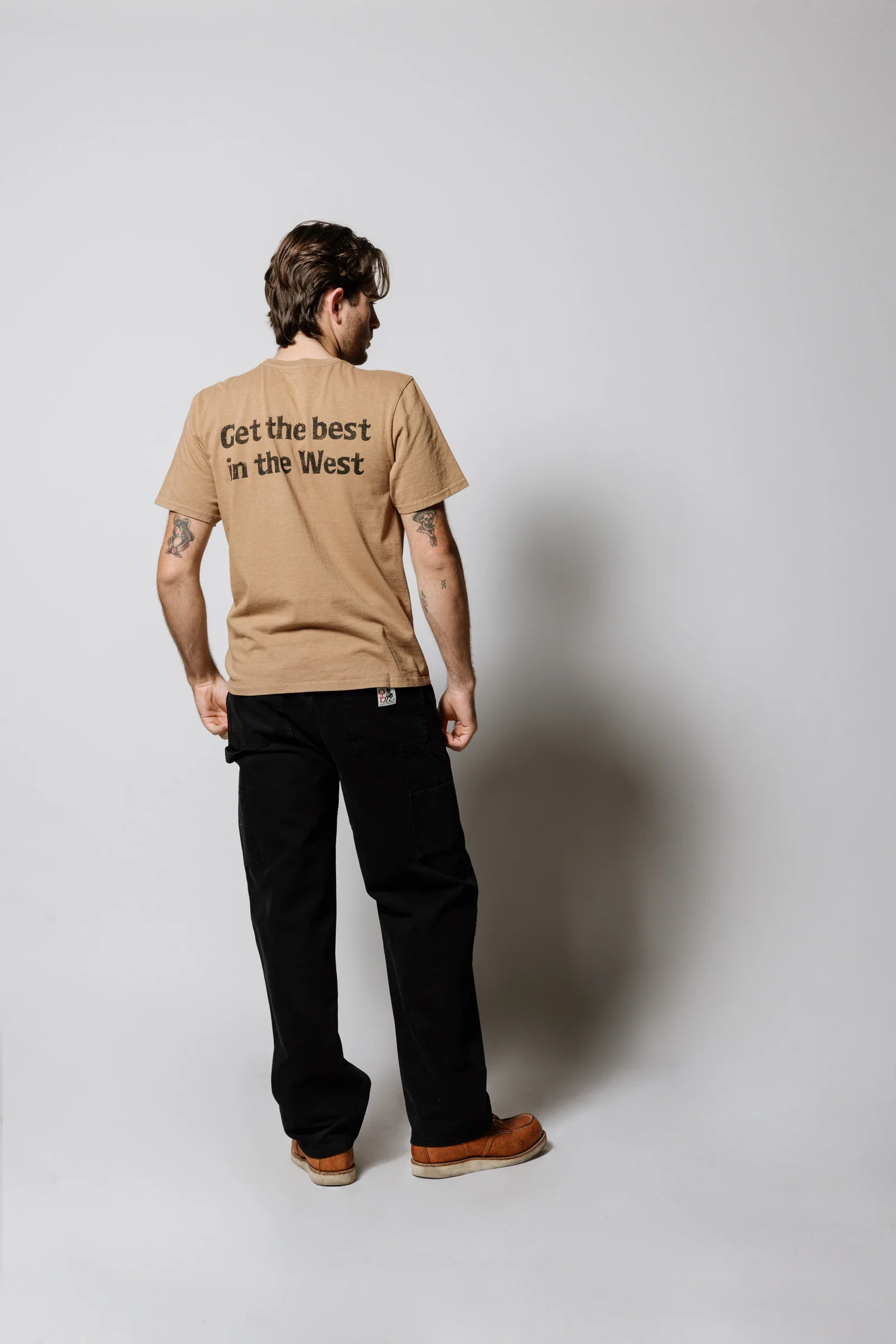 Best In The West T-Shirt | Light Brown - Image 7