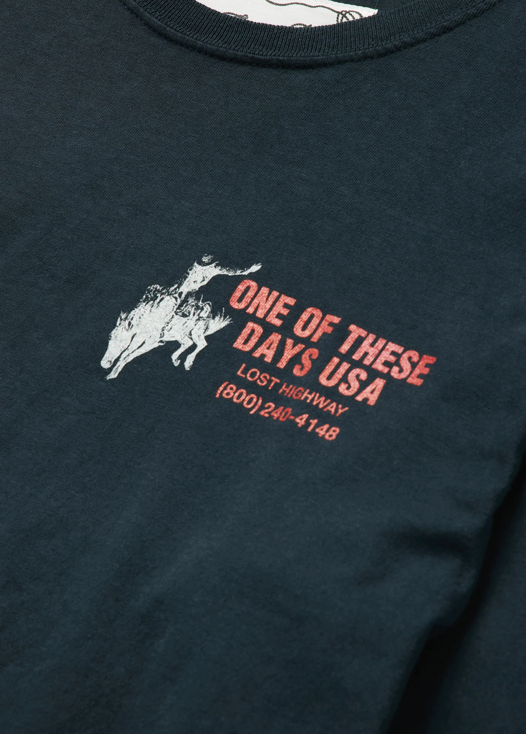 Break On Through Long Sleeve T-Shirt | Black - Image 3