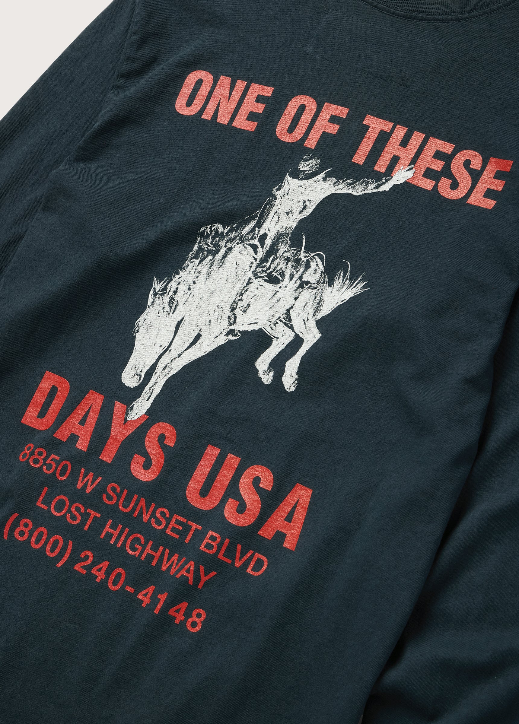 Break On Through Long Sleeve T-Shirt | Black - Image 4