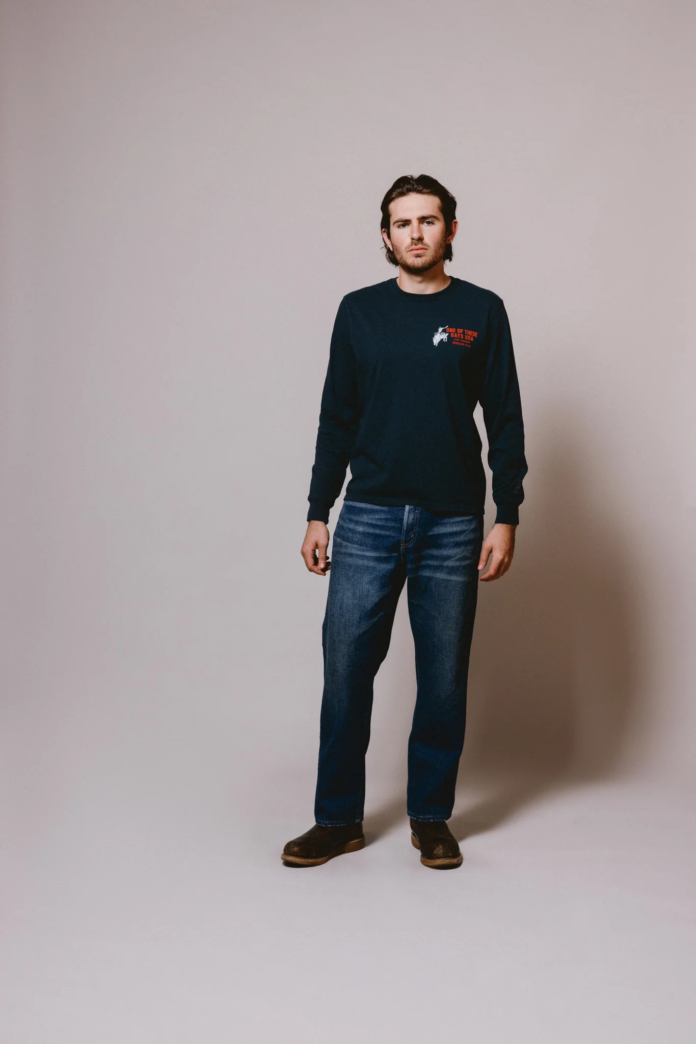 Break On Through Long Sleeve T-Shirt | Black - Image 5