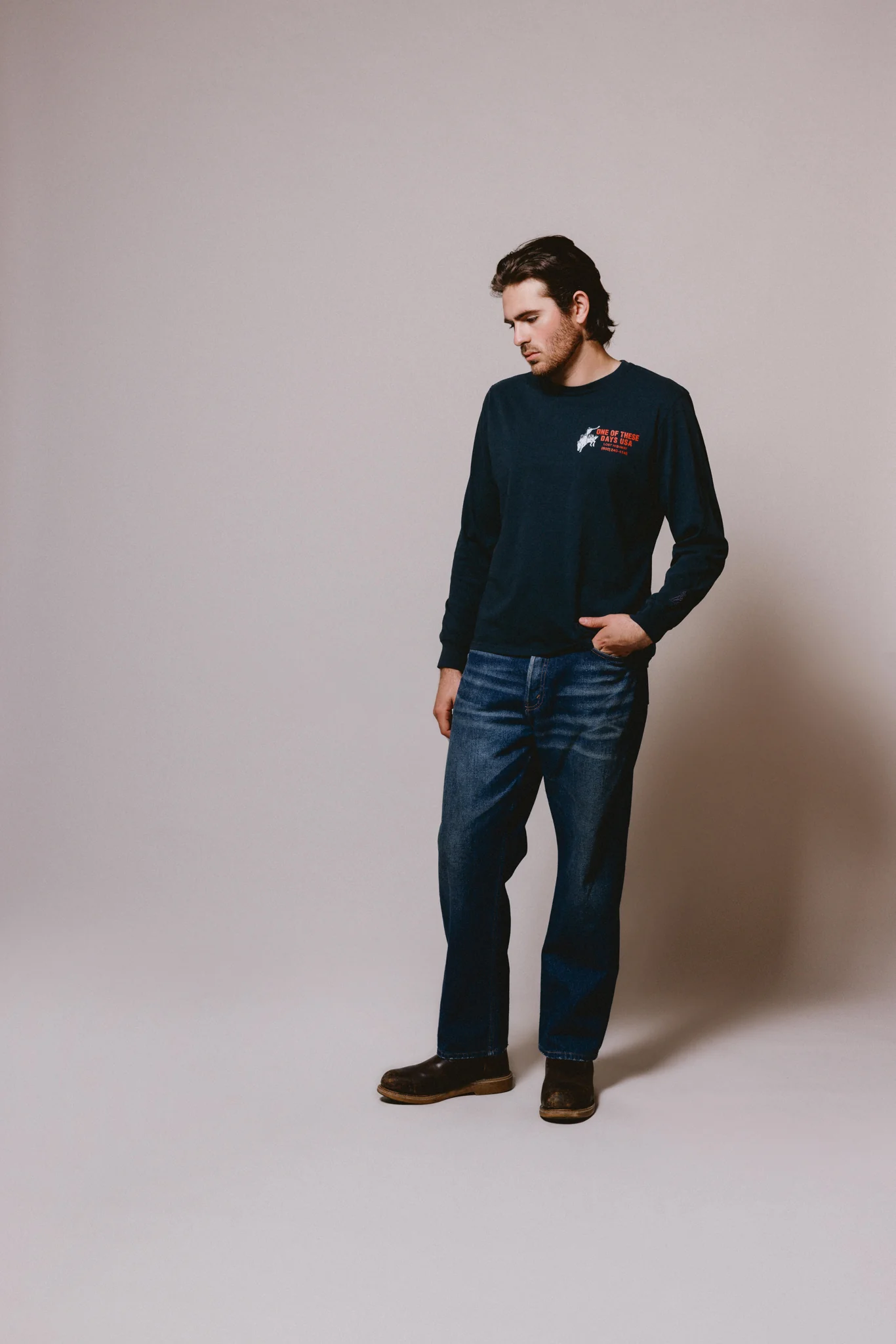 Break On Through Long Sleeve T-Shirt | Black - Image 6