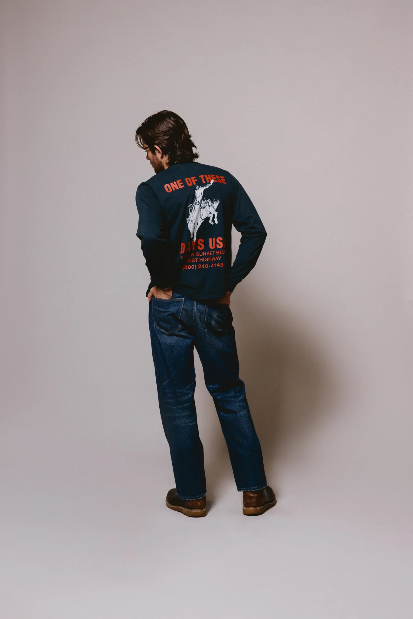 Break On Through Long Sleeve T-Shirt | Black - Image 7