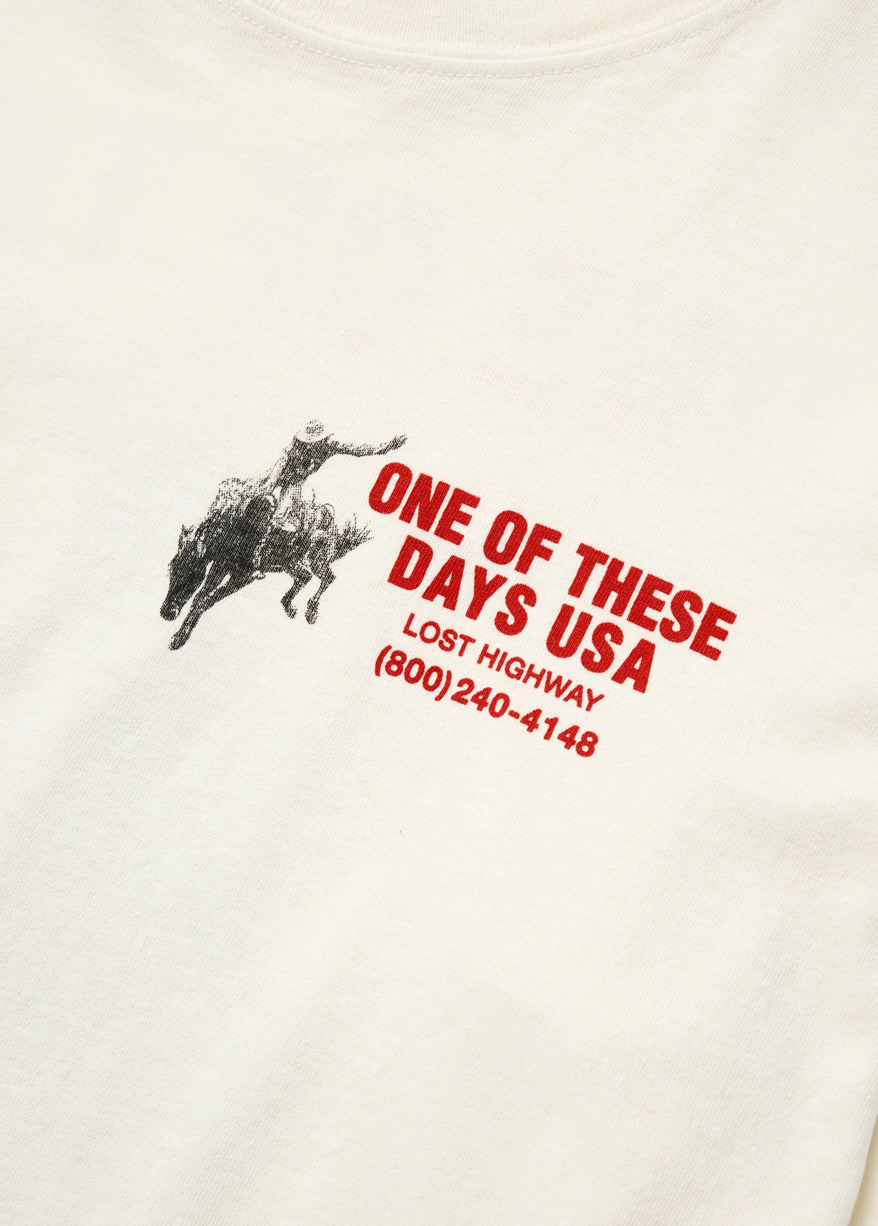 Break On Through Long Sleeve T-Shirt | Bone - Image 3