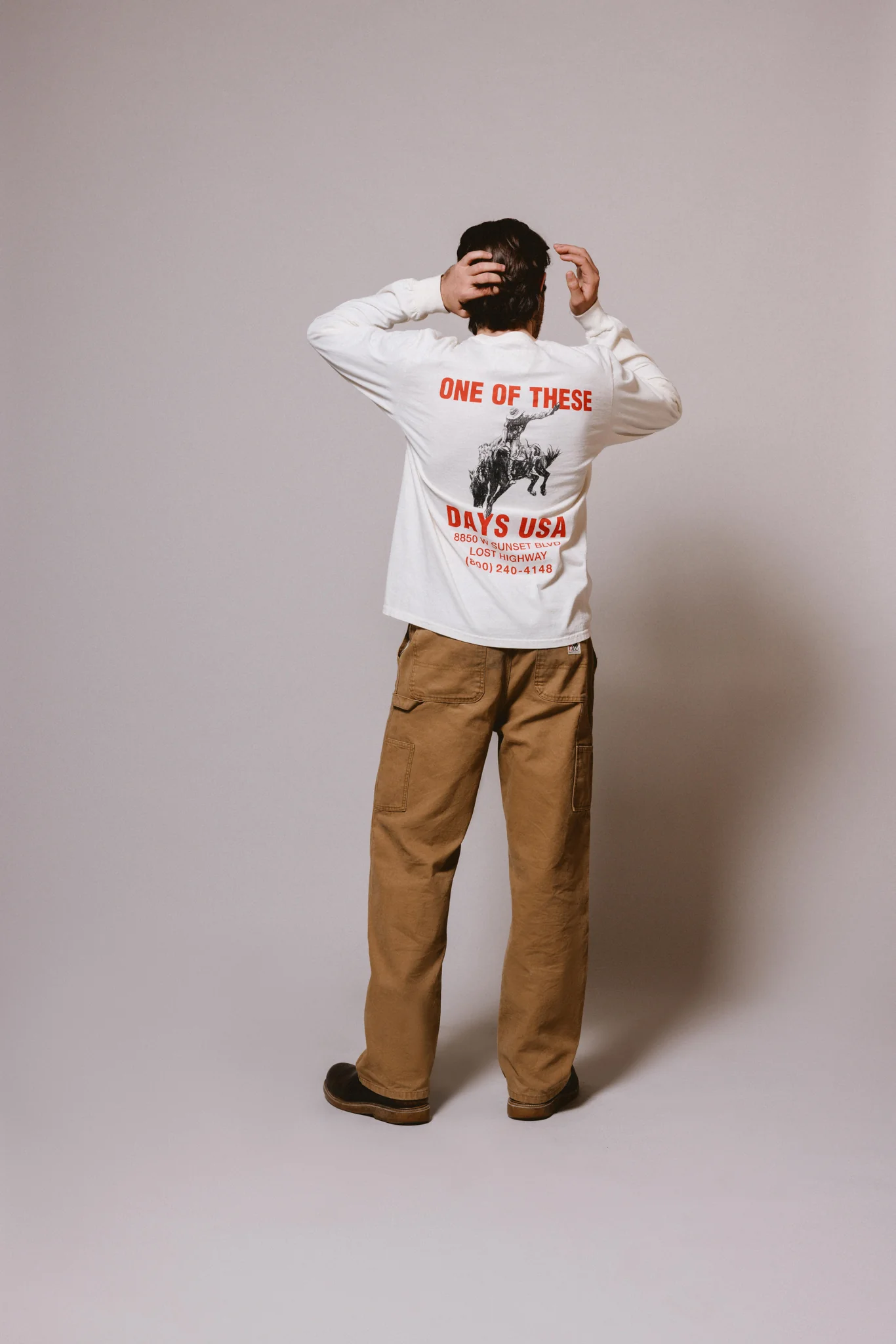 Break On Through Long Sleeve T-Shirt | Bone - Image 7
