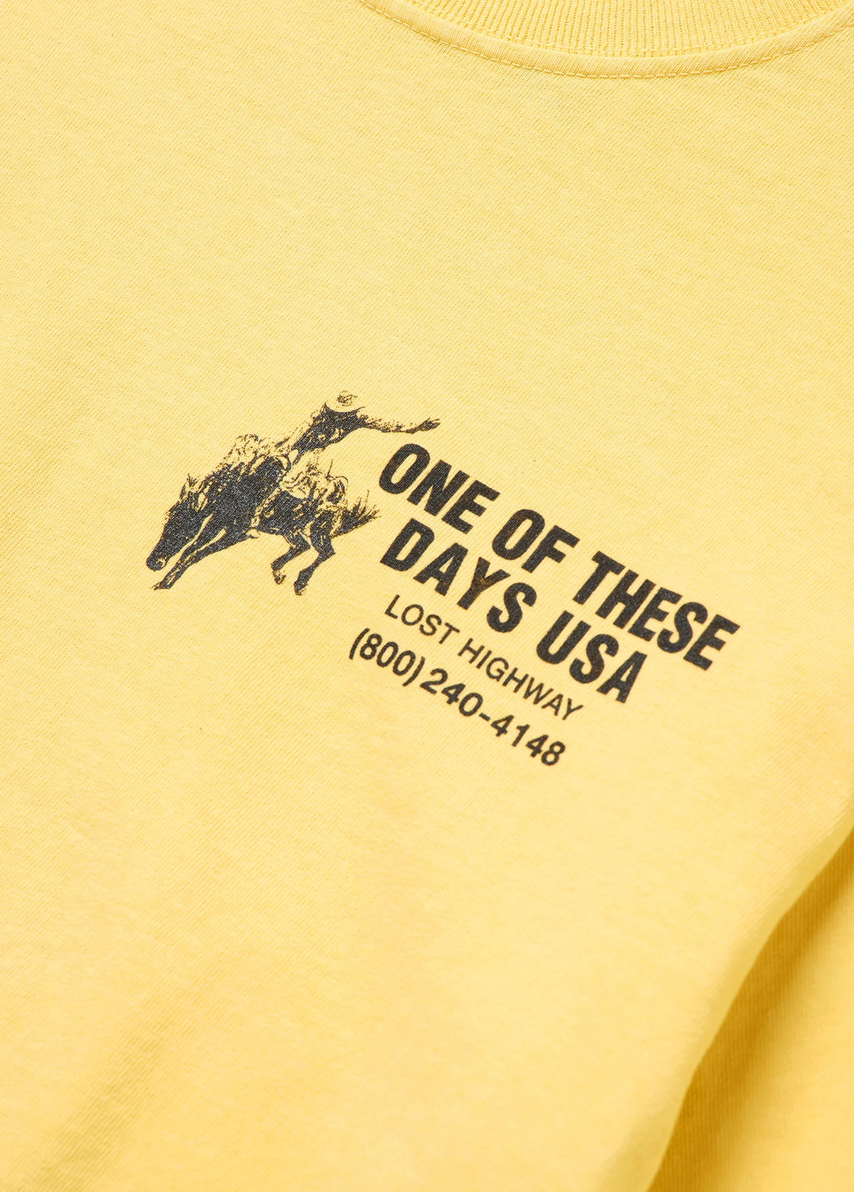 Break On Through T-Shirt | Summer Yellow - Image 3
