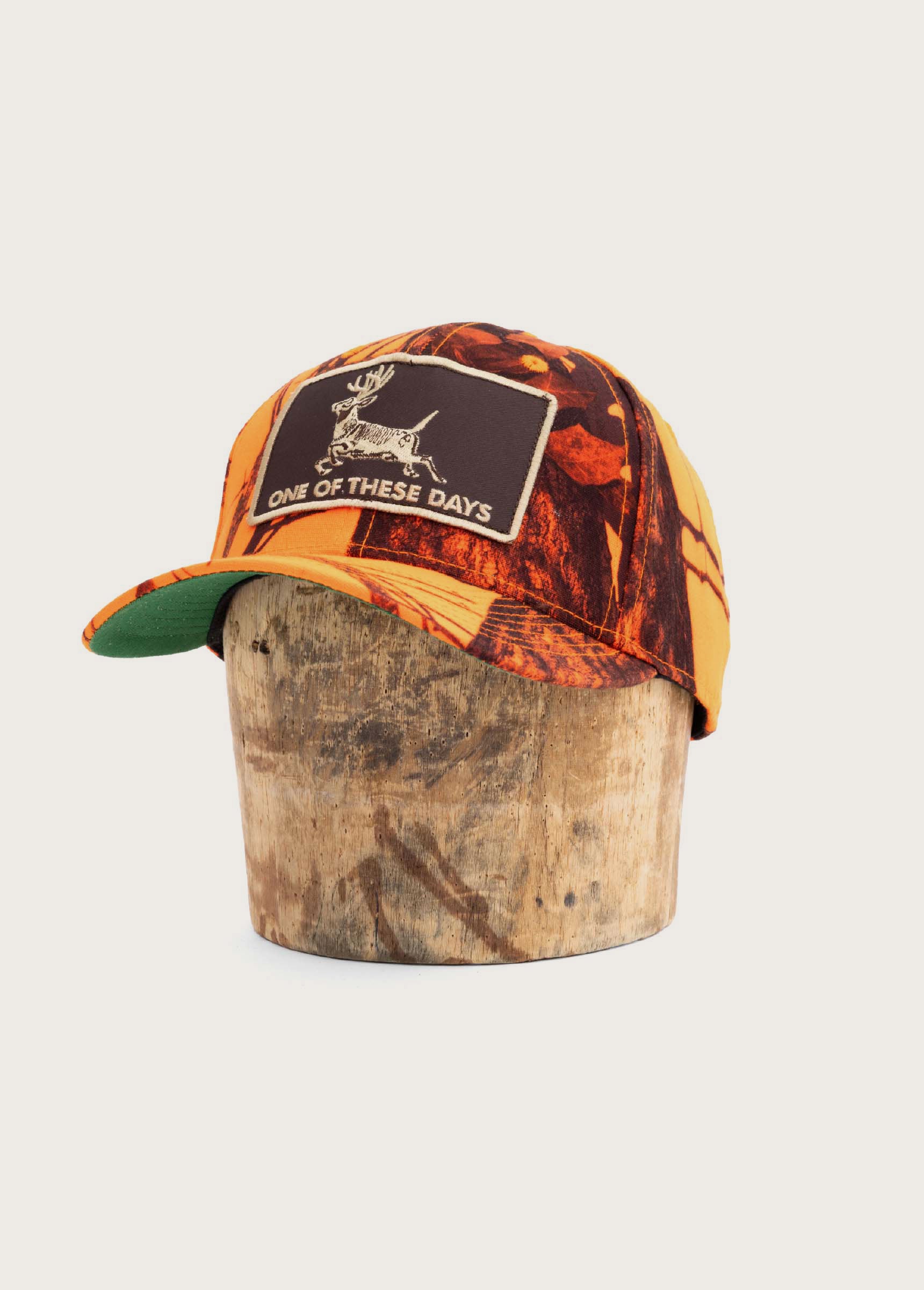 Buck Country Patch Hat | Hunting Orange Camo - Image 2
