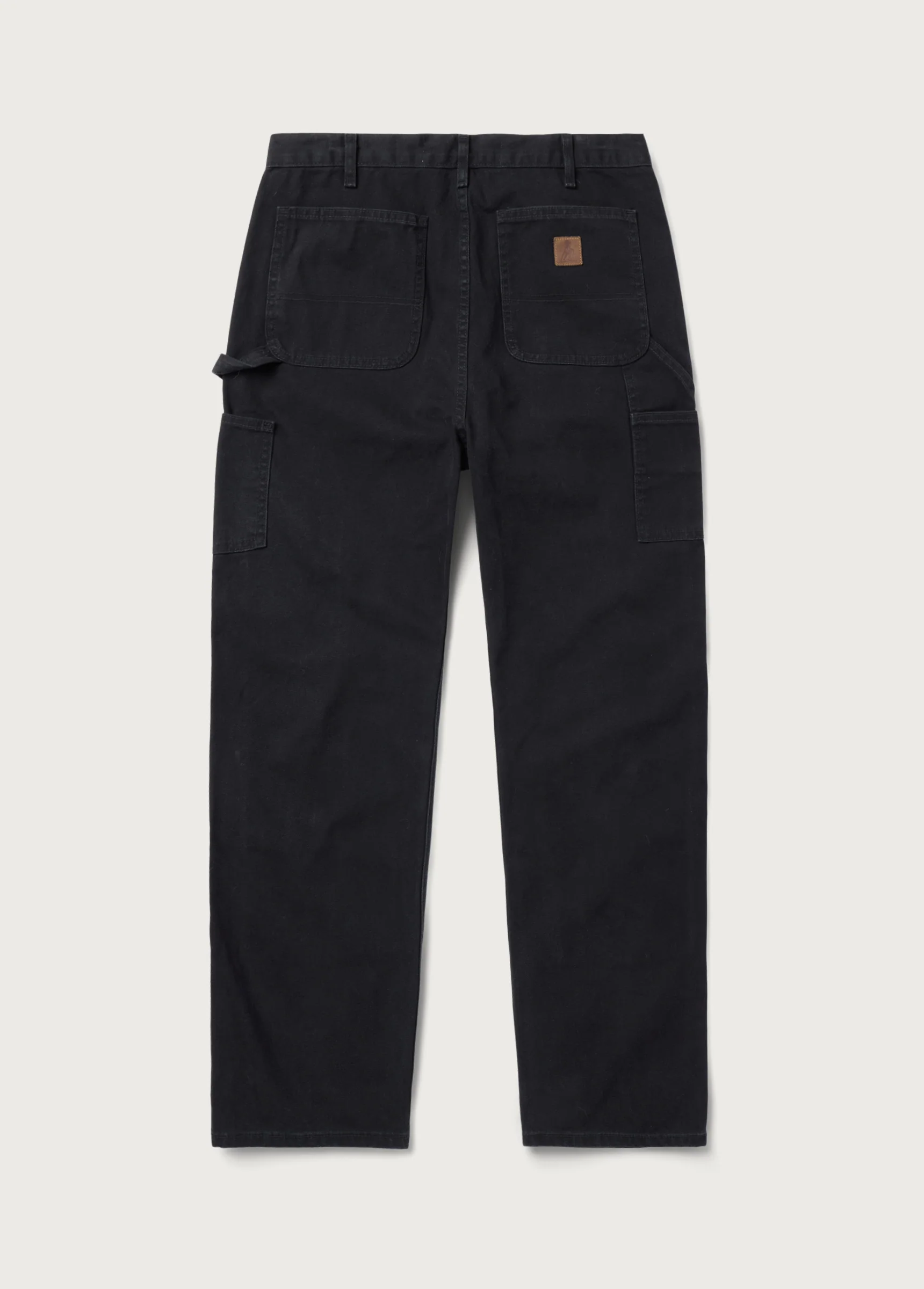 Canvas Double Knee Pant | Washed Black - Image 2