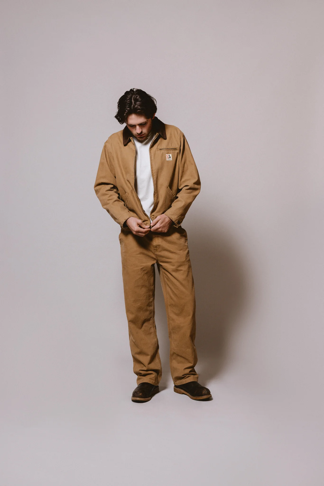 Canvas Prairie Jacket | Tan - Image 12
