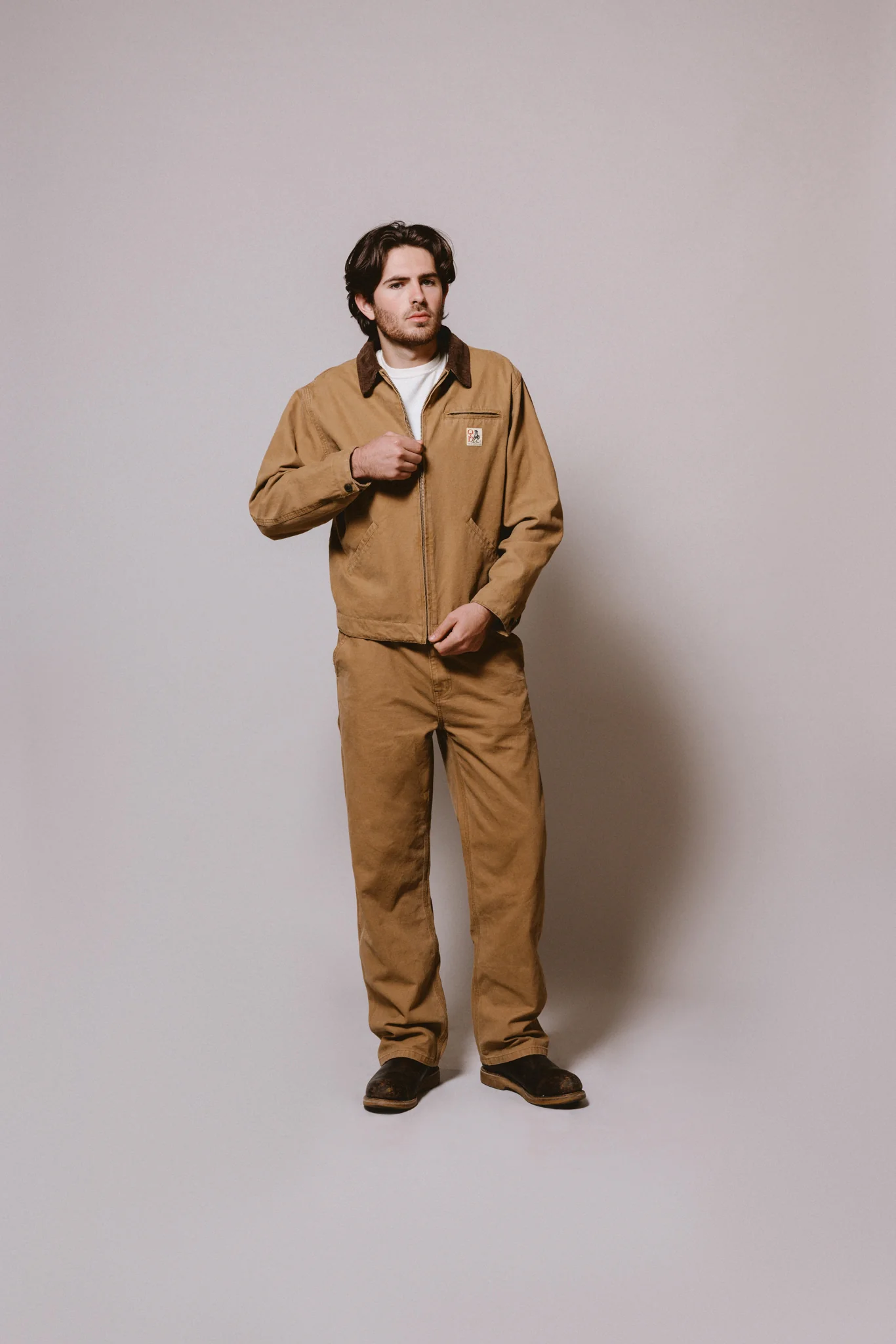 Canvas Prairie Jacket | Tan - Image 13
