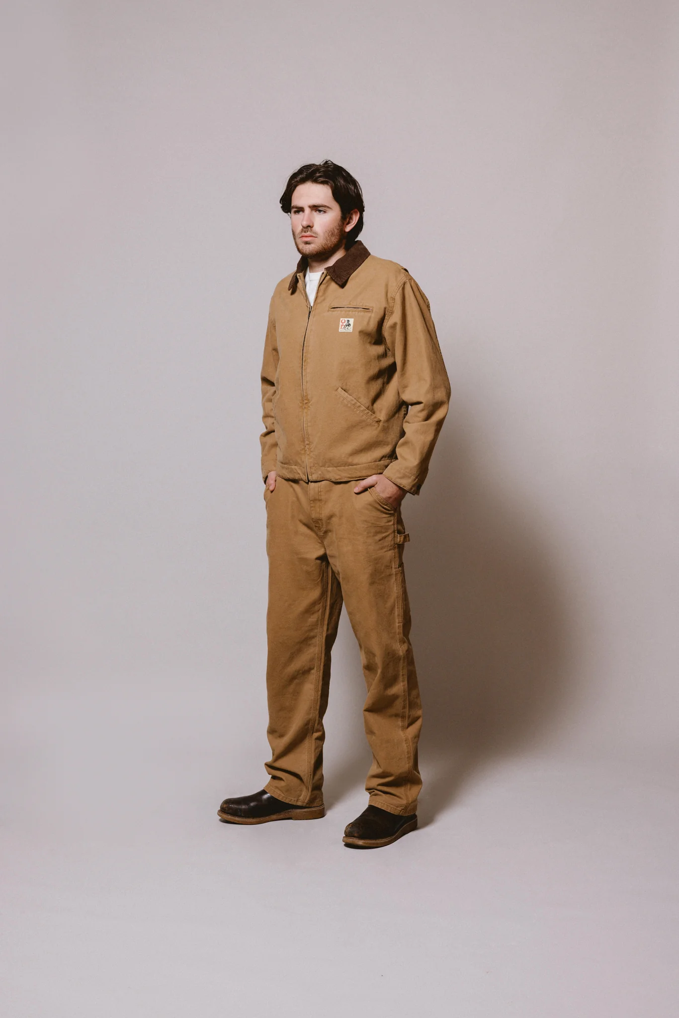 Canvas Prairie Jacket | Tan - Image 14