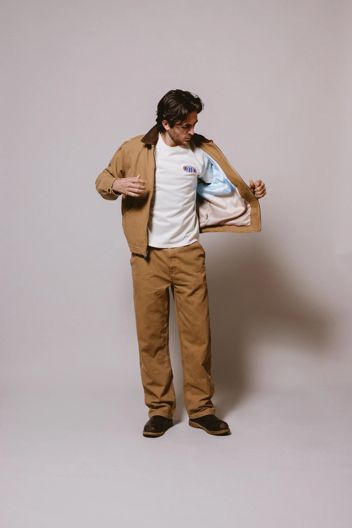 Canvas Prairie Jacket | Tan - Image 9