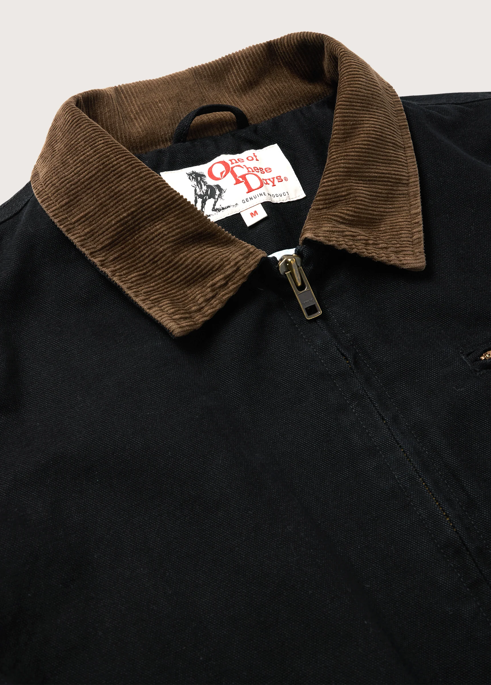 Canvas Prairie Jacket | Washed Black - Image 4
