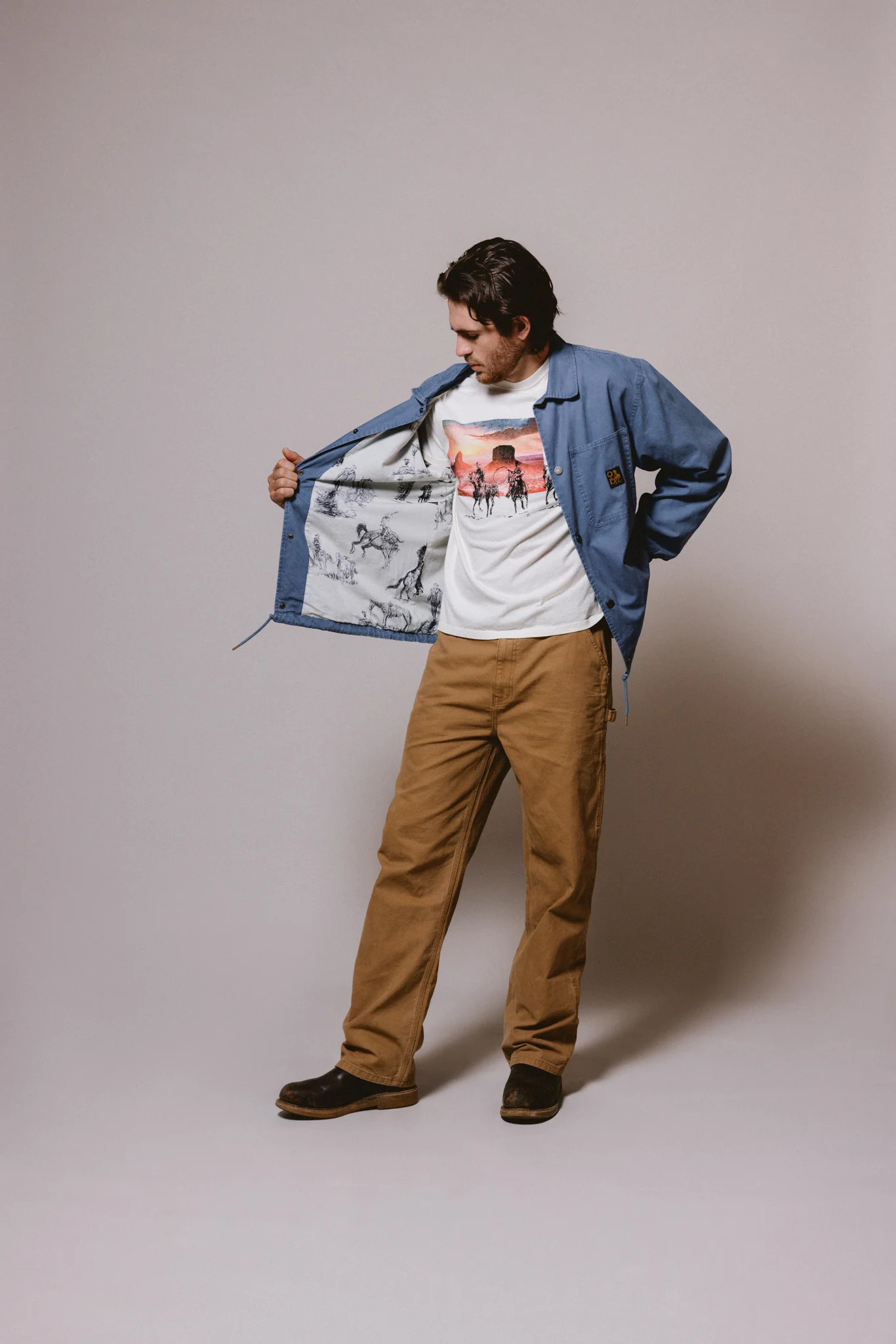 Coaches Jacket | Blue - Image 11