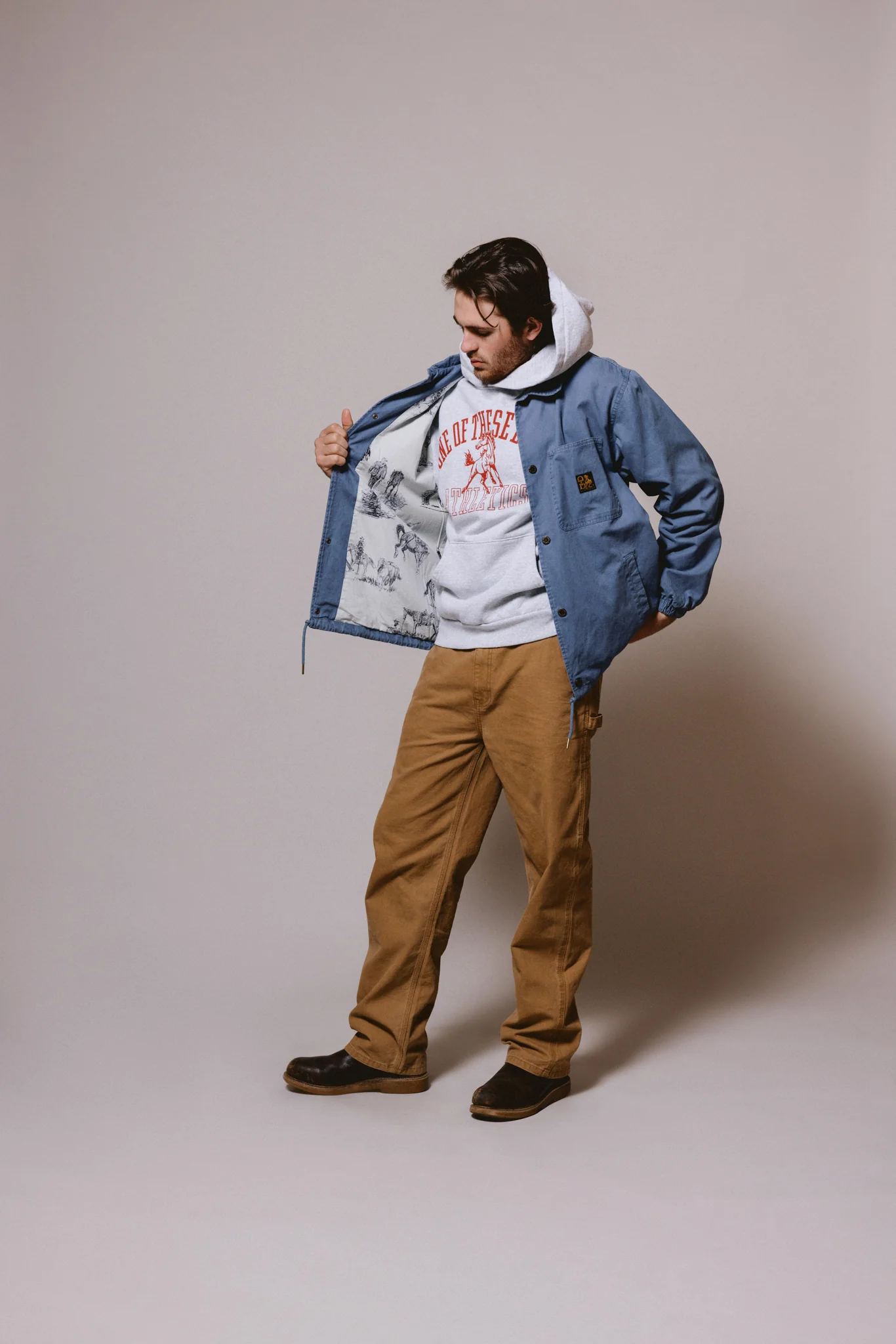 Coaches Jacket | Blue - Image 15