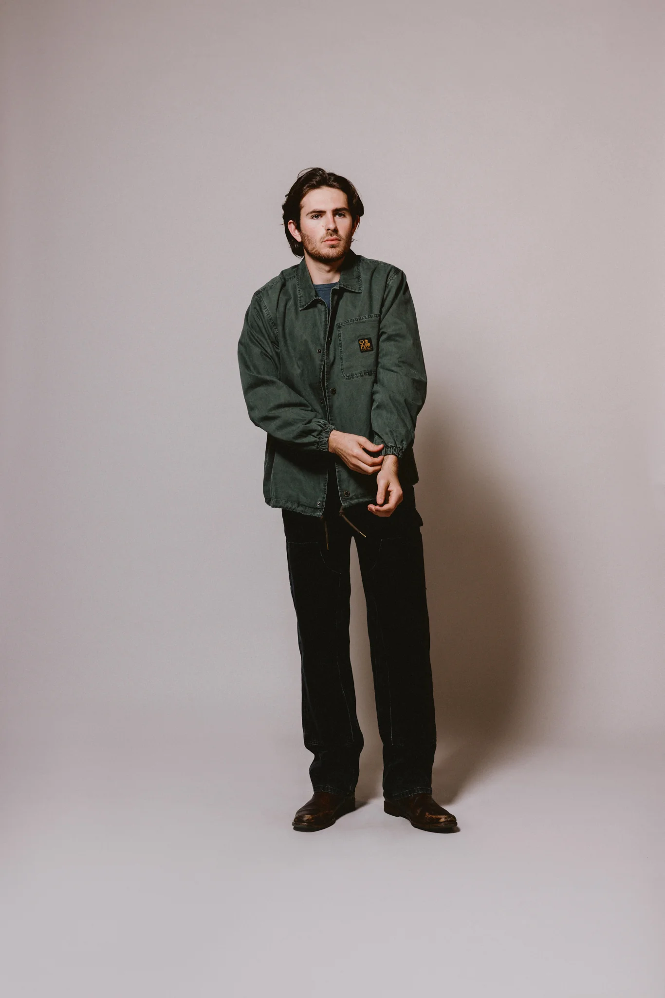 Coaches Jacket | Olive - Image 10