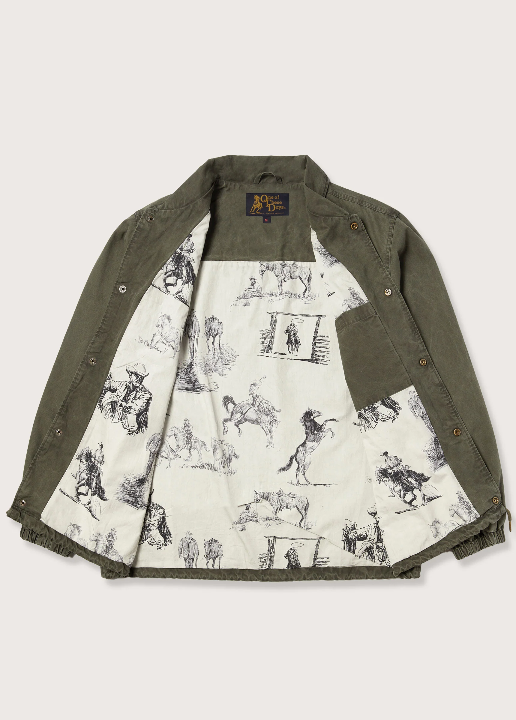 Coaches Jacket | Olive - Image 2