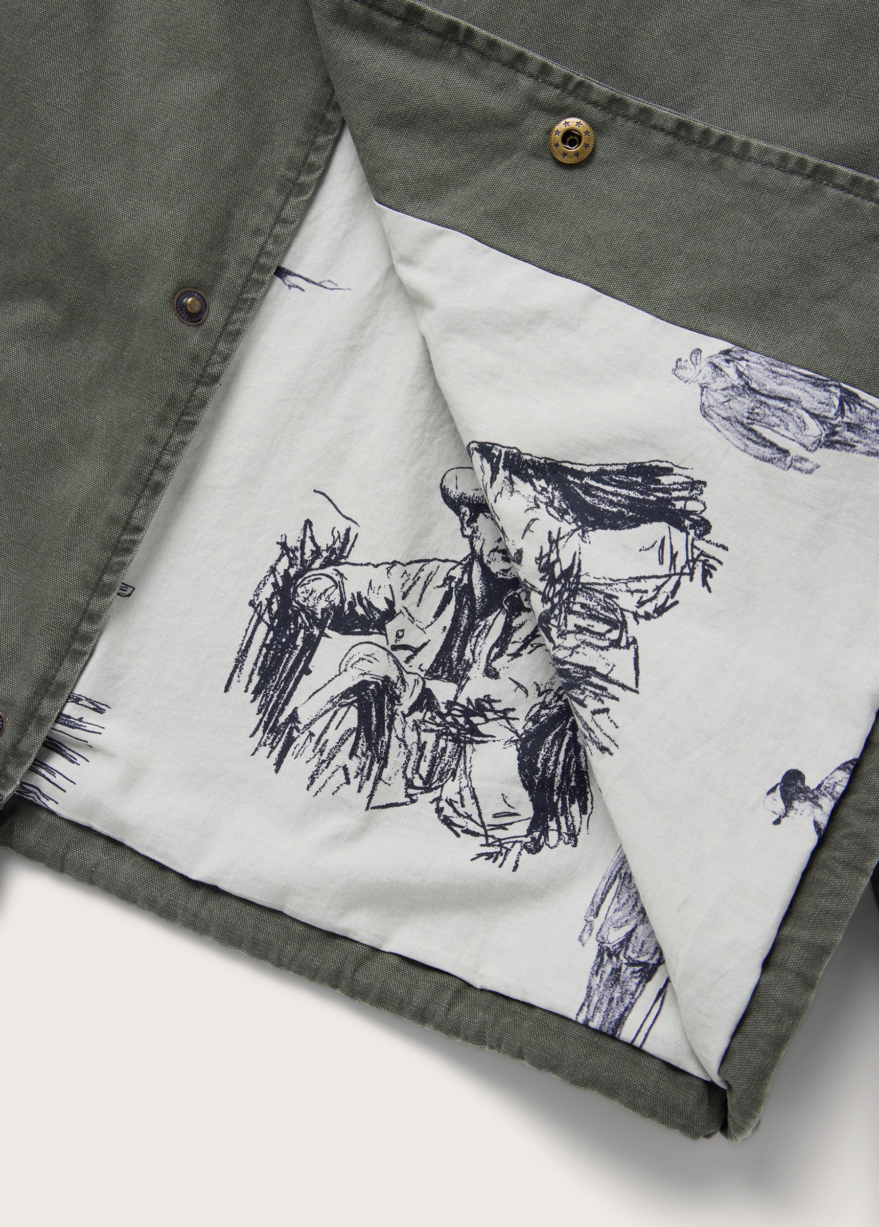 Coaches Jacket | Olive - Image 6