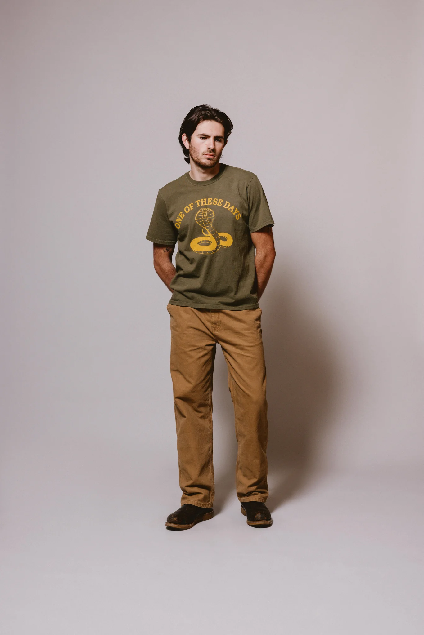 Cobra T-Shirt | Army Green - Image 4