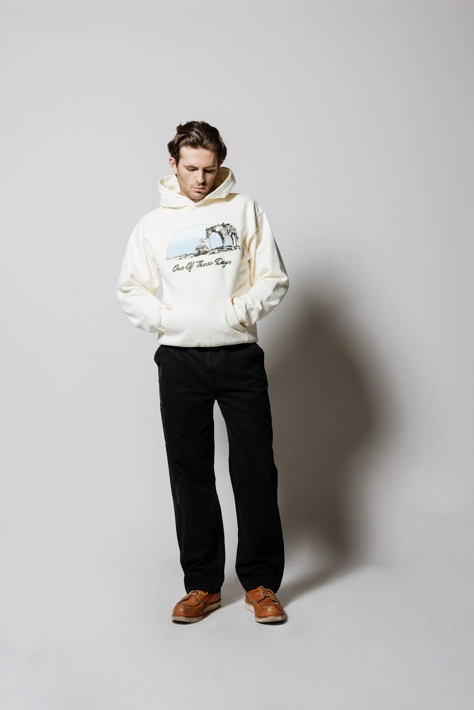 Could Only Remember Hooded Sweatshirt | Bone - Image 4