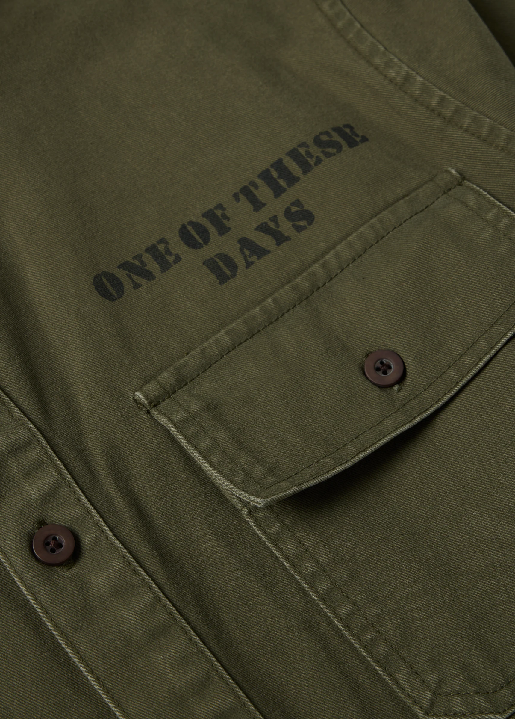 Country Men Military Jacket | Olive - Image 7
