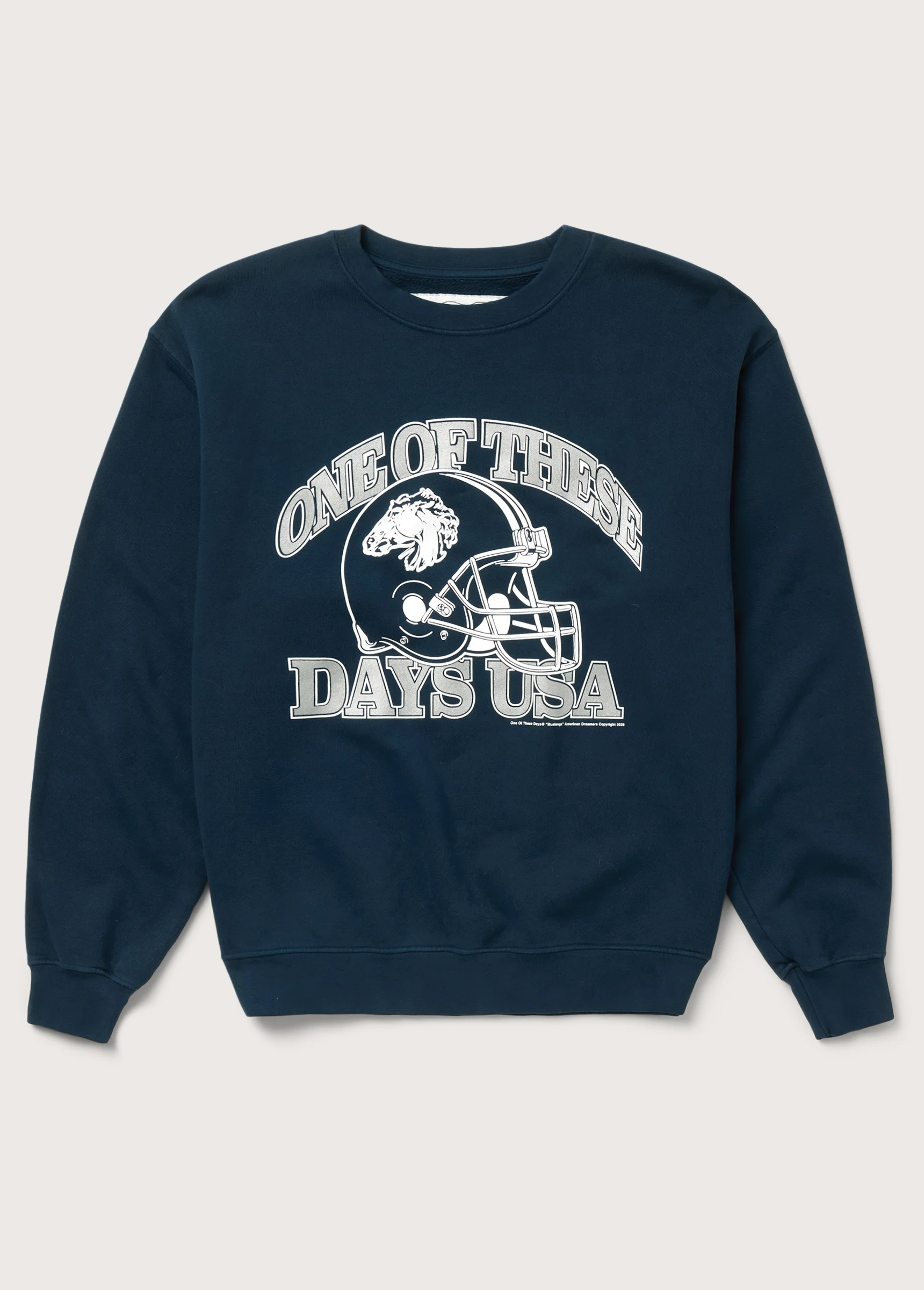 Days USA Crewneck Sweatshirt | Sun Faded Navy