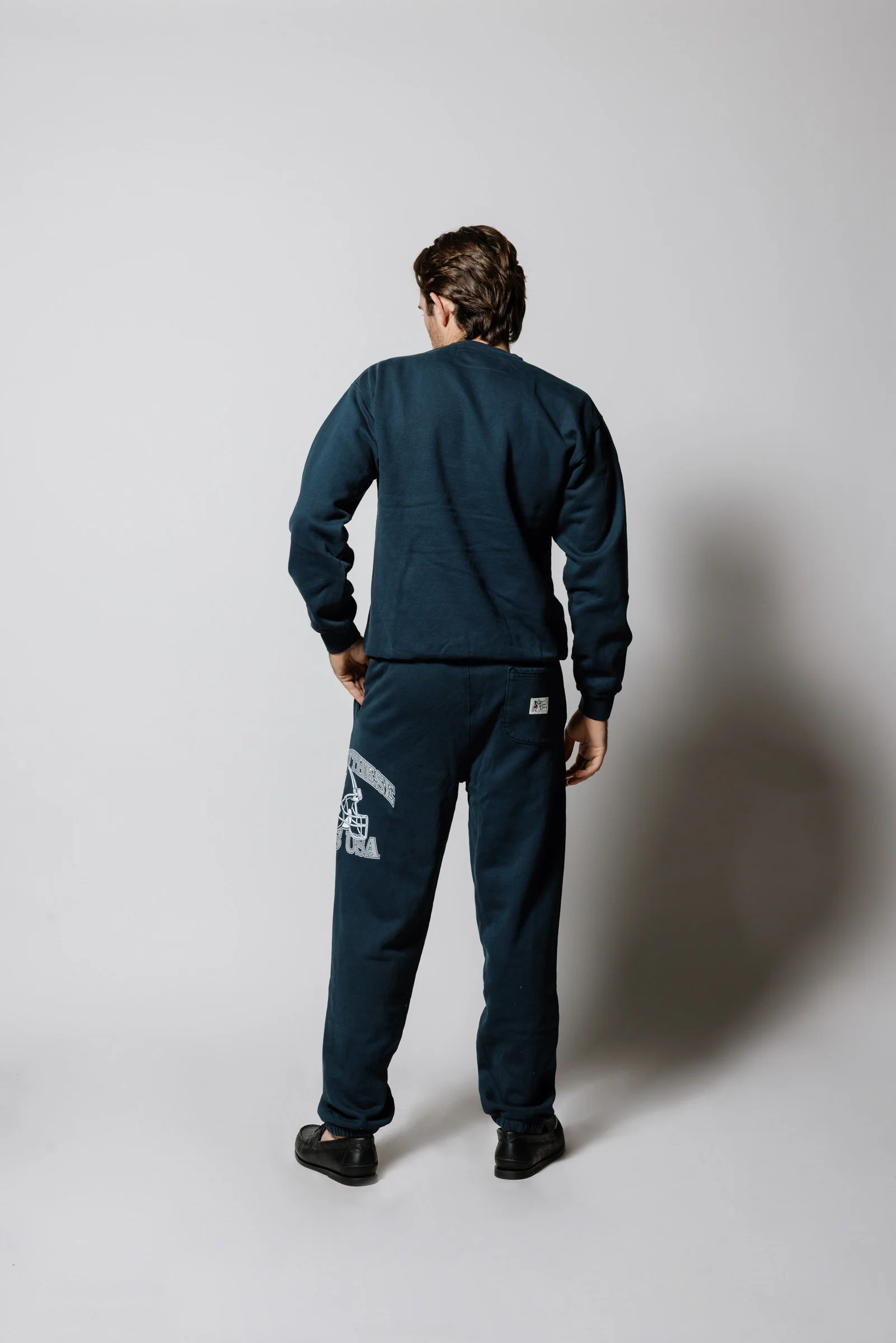 Days USA Crewneck Sweatshirt | Sun Faded Navy - Image 4