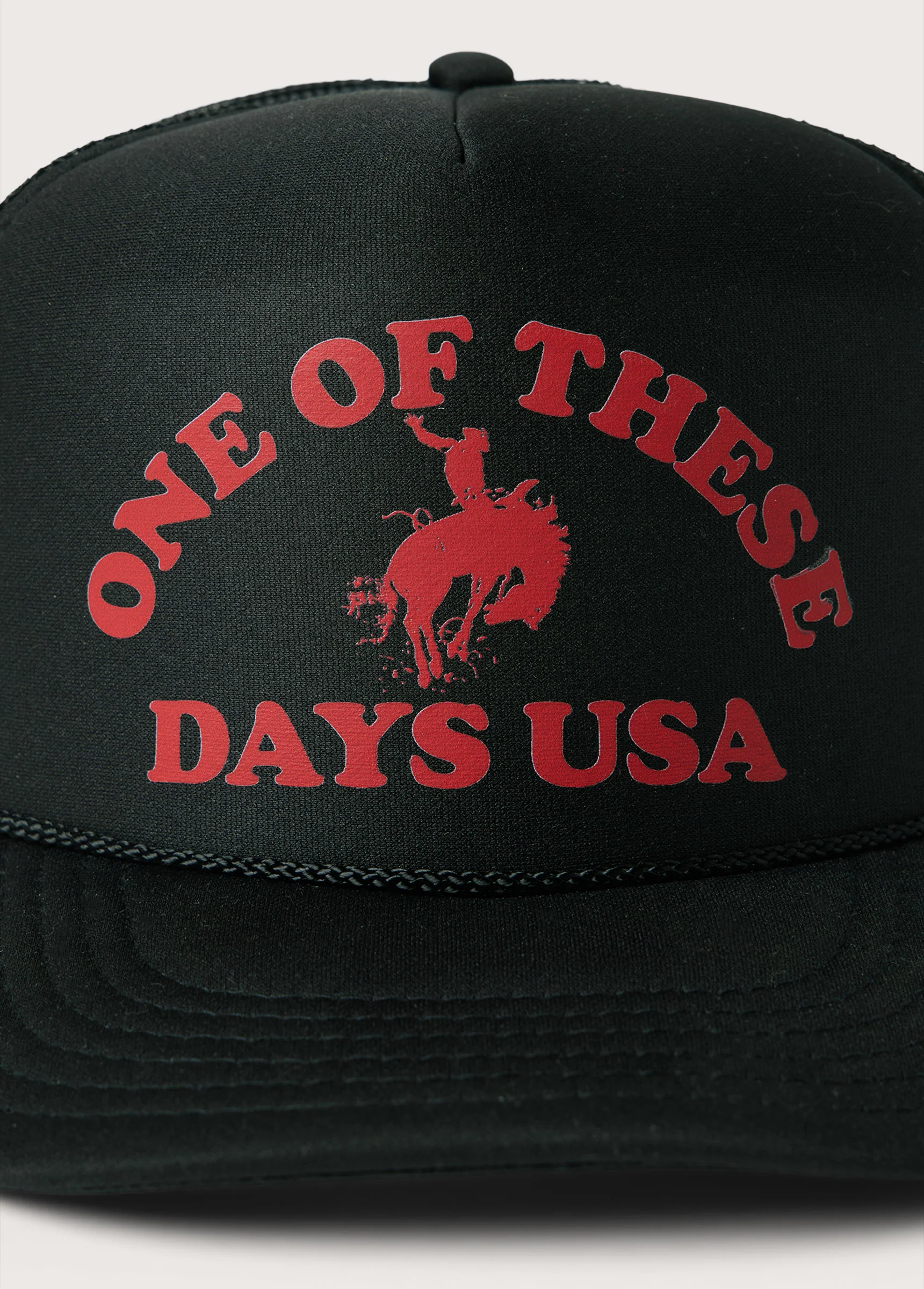 Days USA Foam Trucker Hat | Black - Image 3