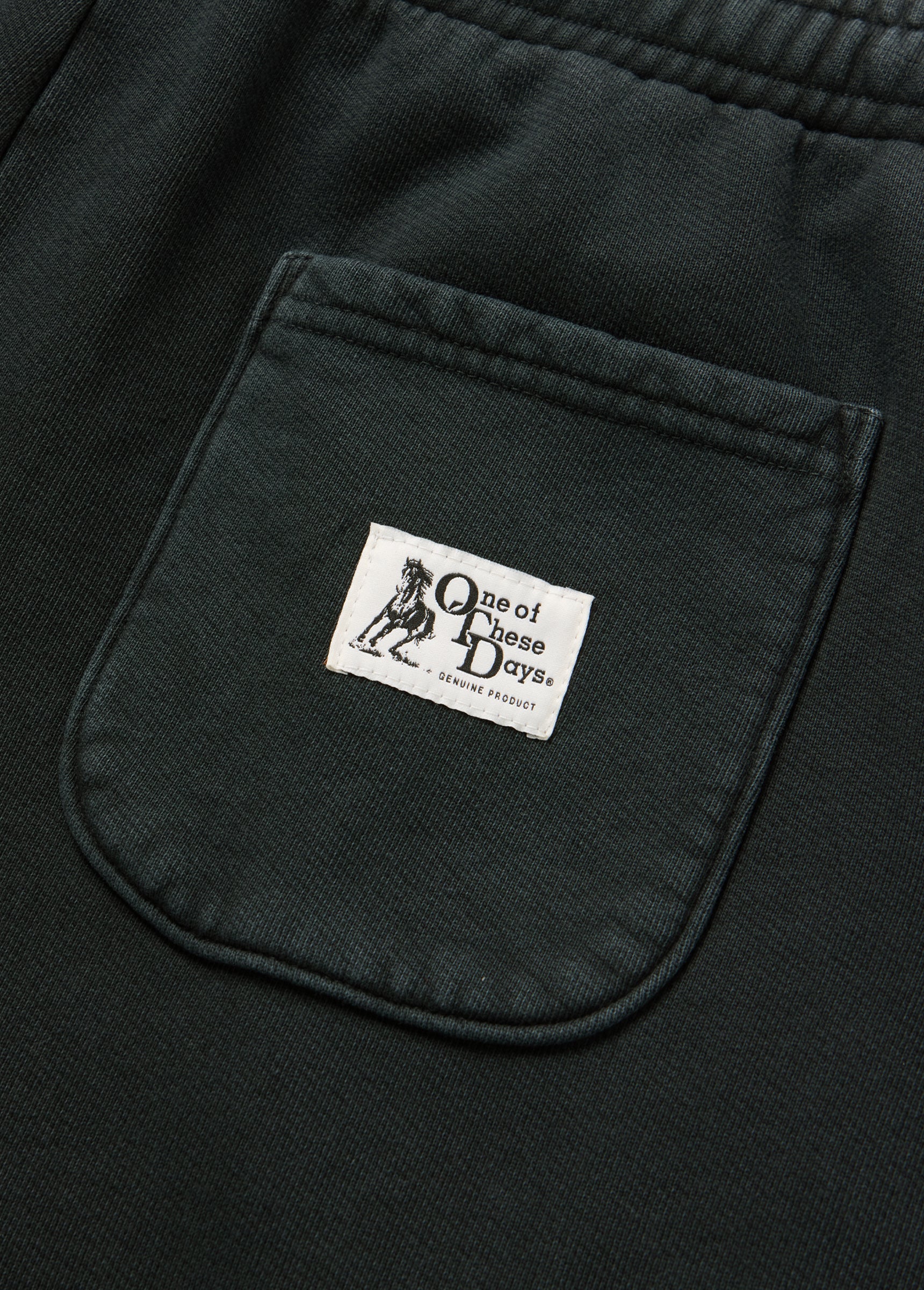 Days USA Sweatshort | Washed Black - Image 4