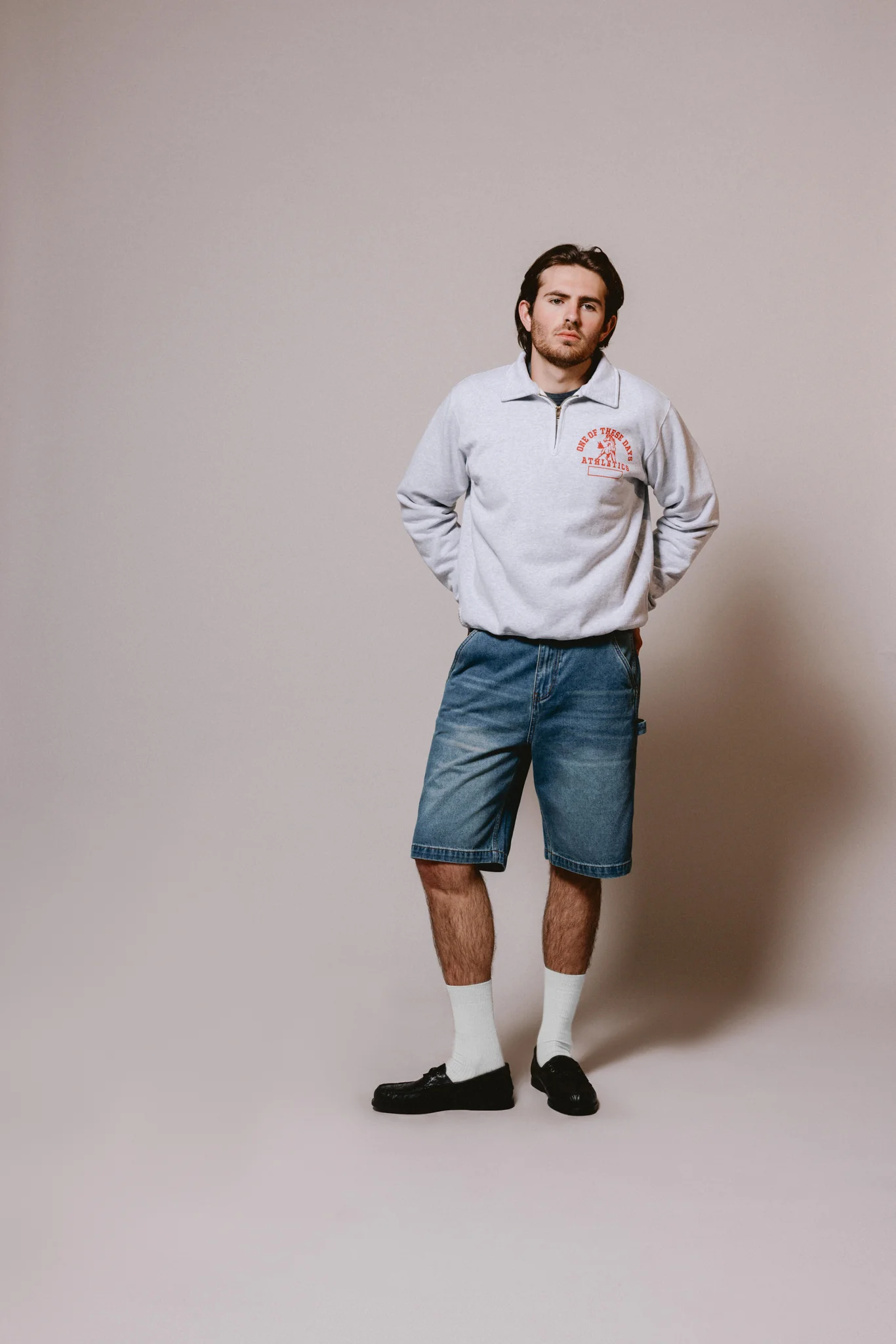 Denim Painter Shorts | Indigo - Image 6