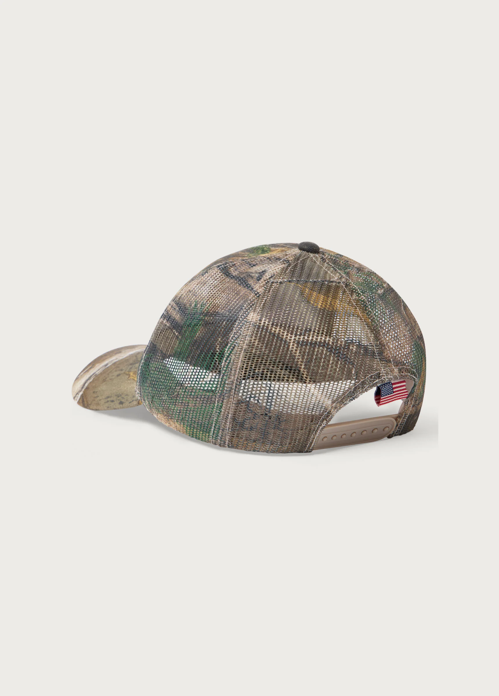 Leather Running Horse Trucker Hat | Camo - Image 2