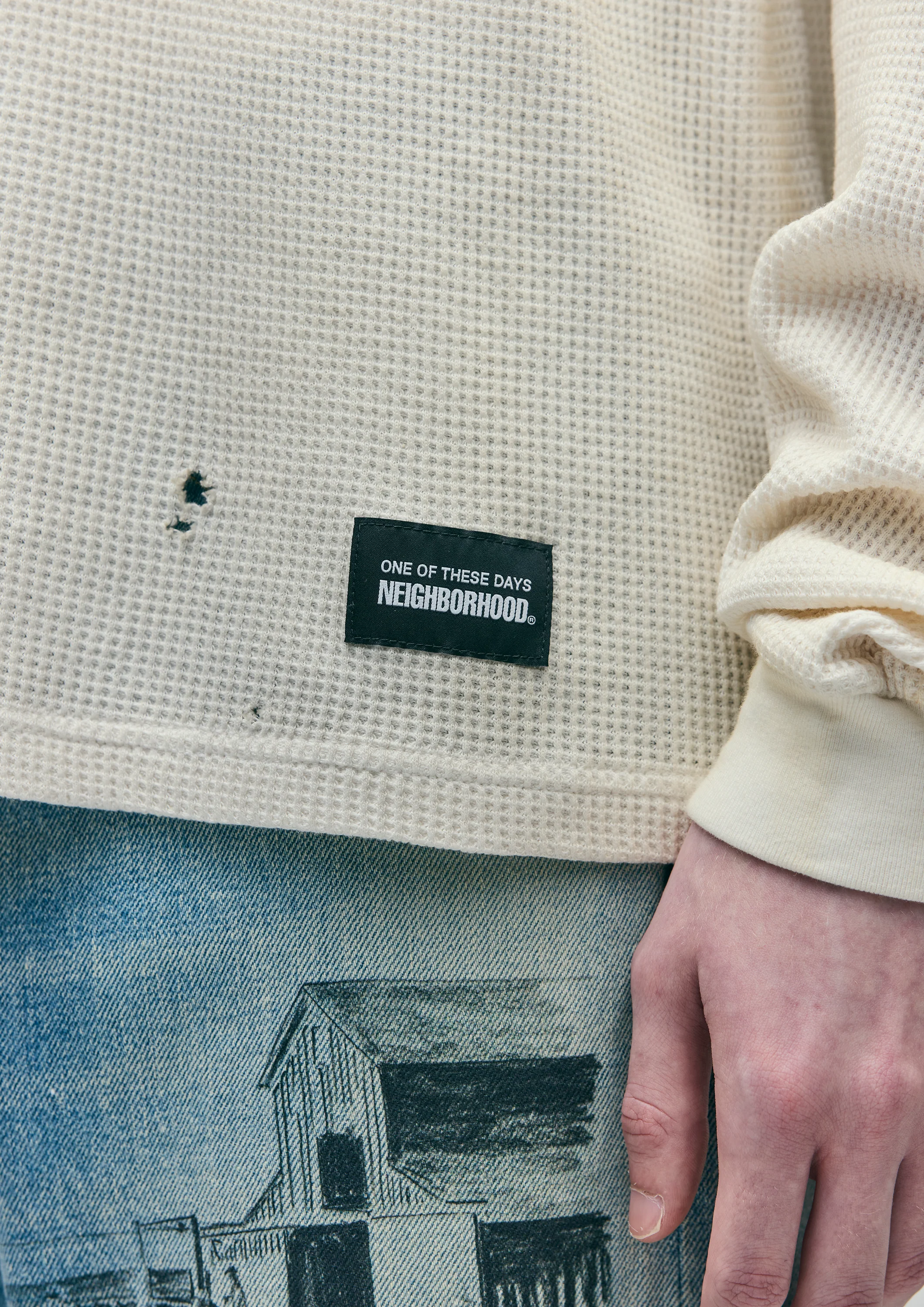 NBHD/OTD - Distressed Thermal | White - Image 7