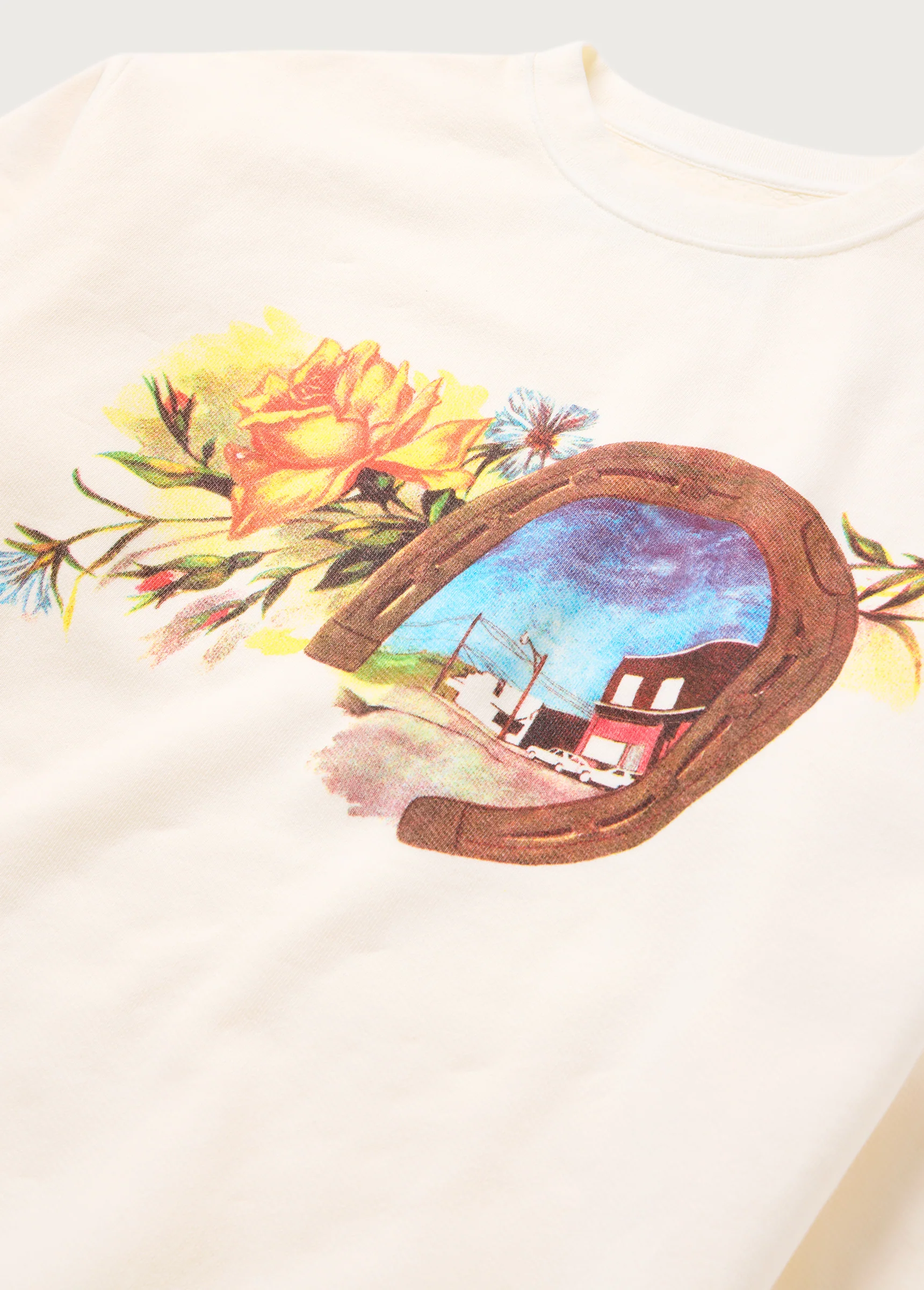 Everyones In Love With You Crewneck | Bone - Image 3