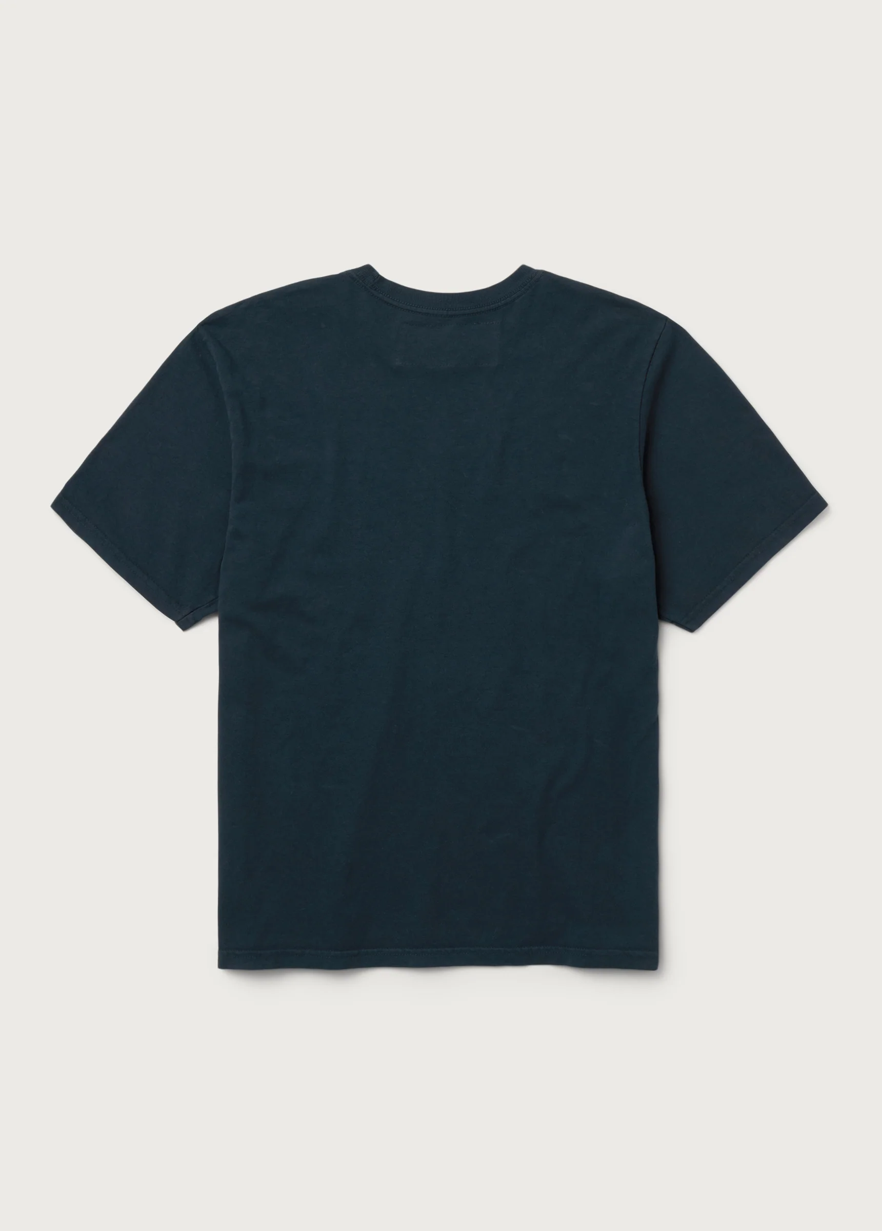 Glad You're Here With Me Tee | Hard Washed Black - Image 2