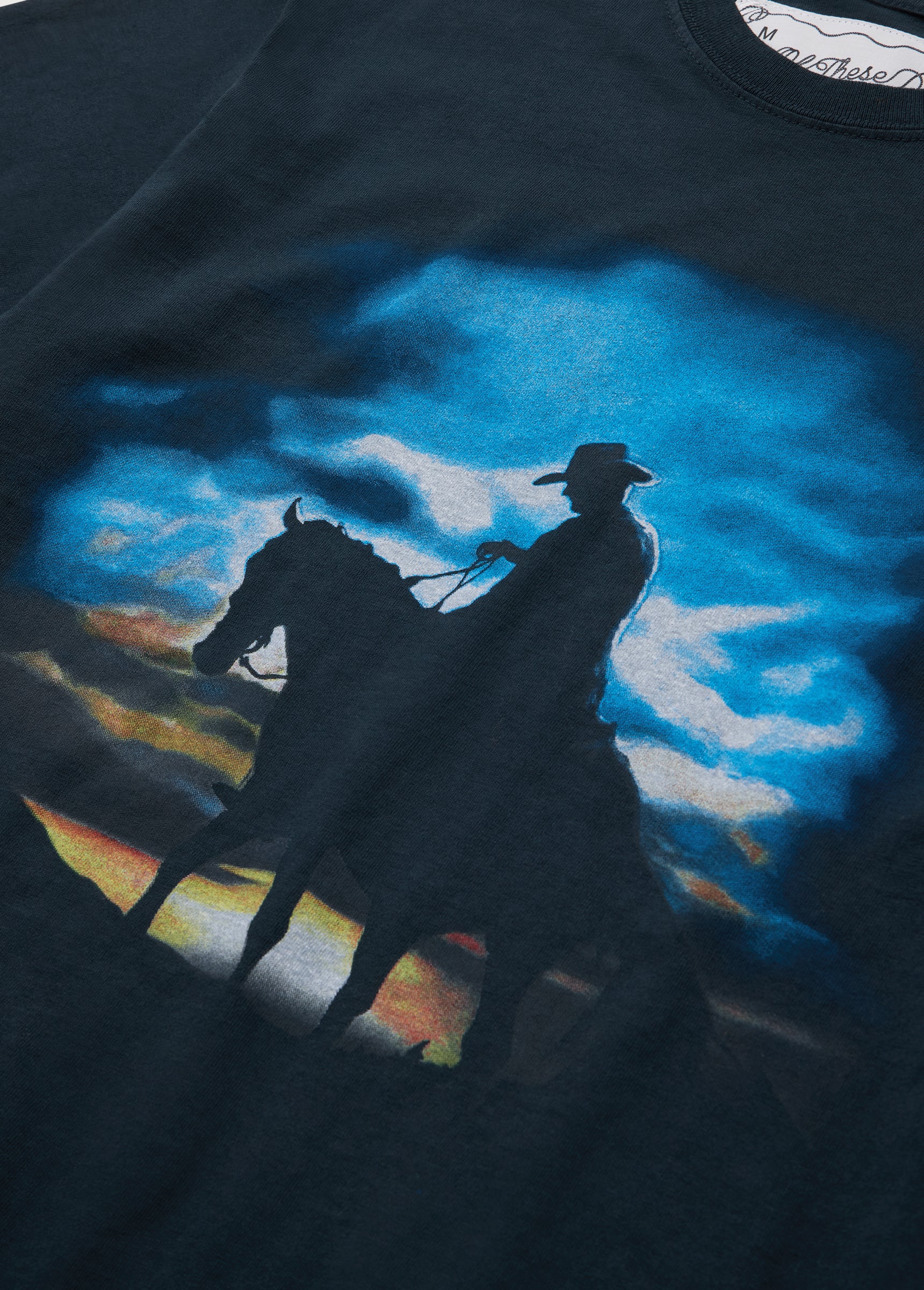 Harvest Moon Tee | Washed Black - Image 3