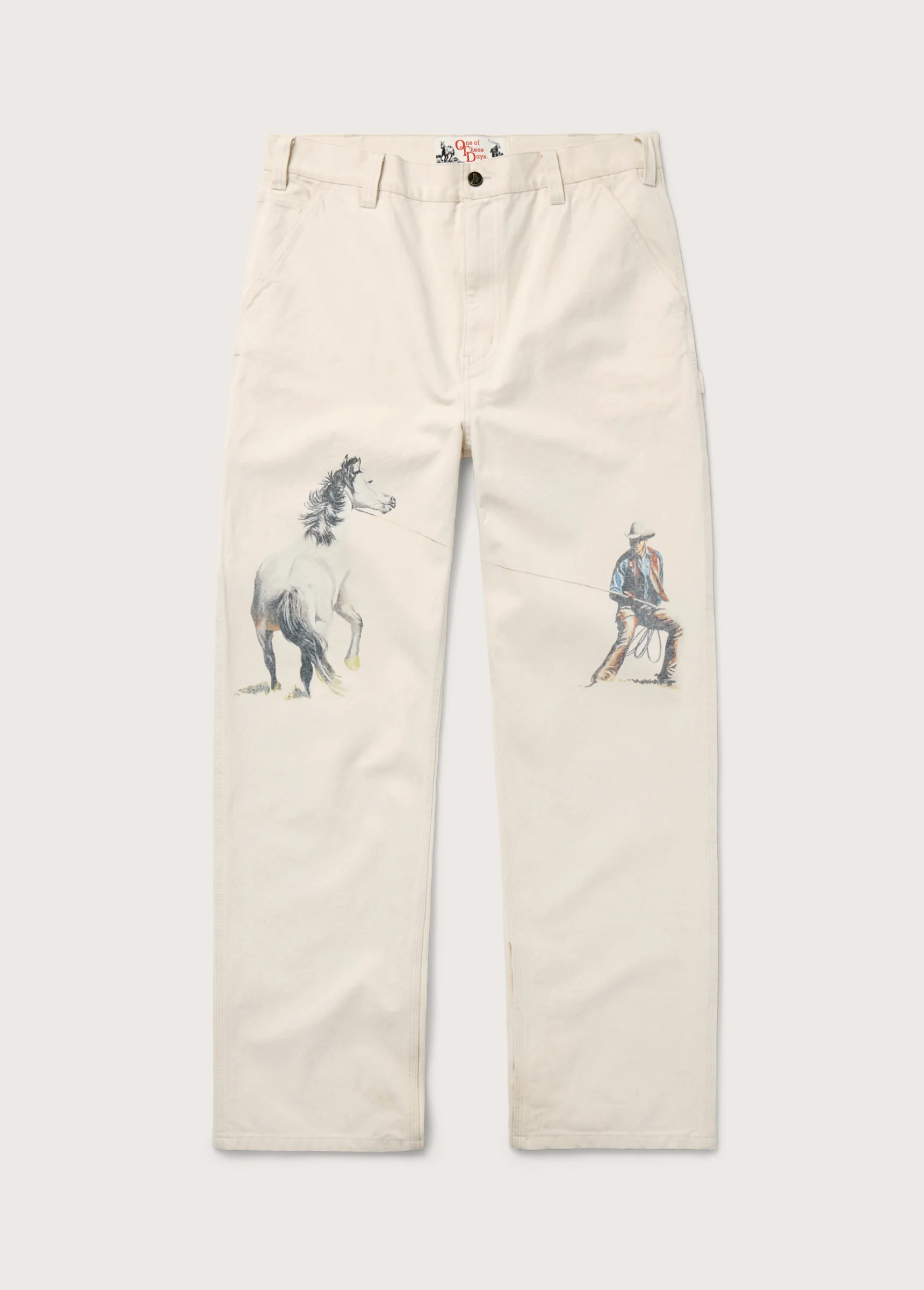 If Not For The Rest Of Time Painters Pants | Natural