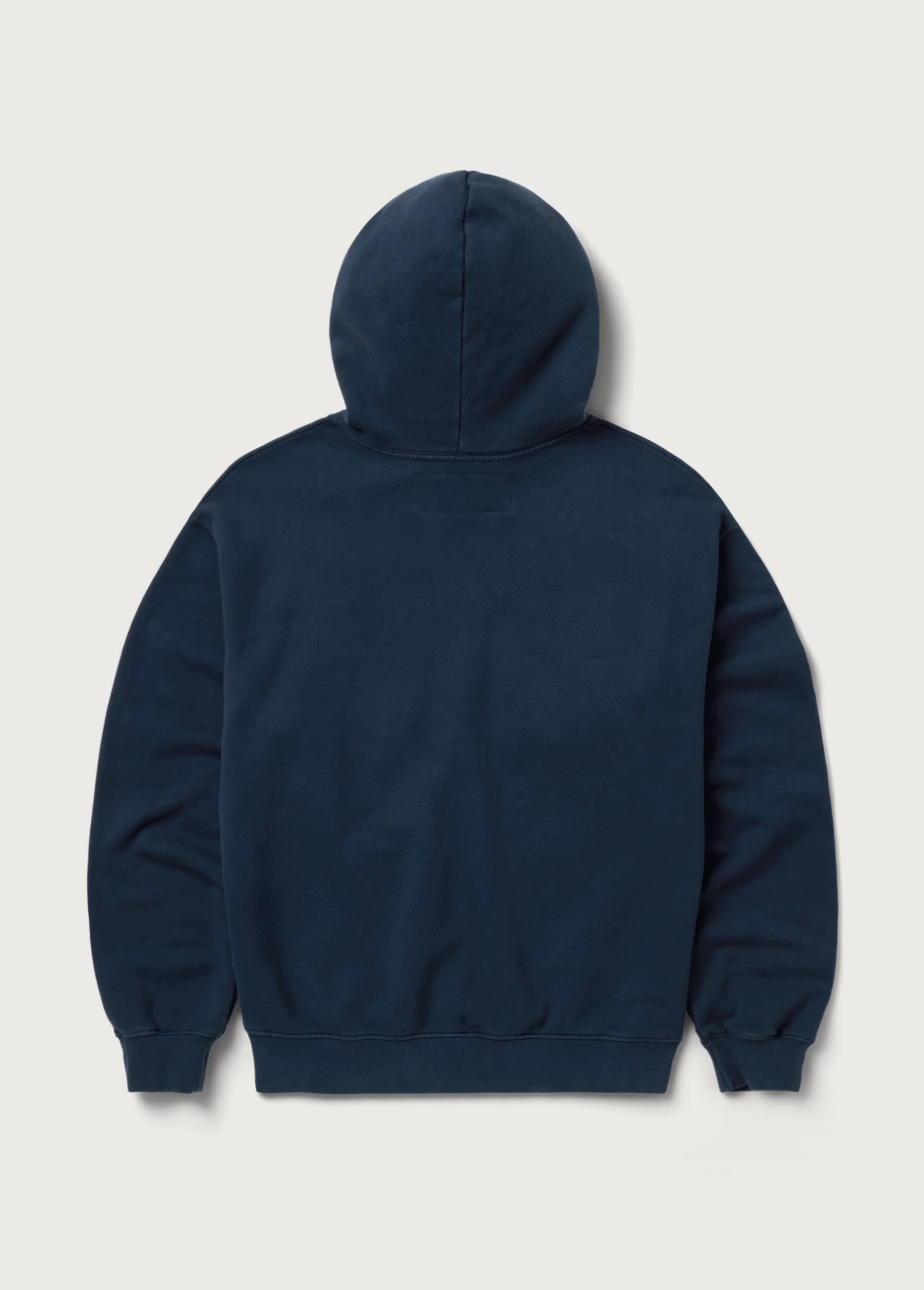 Into The Distance Zip Up Hoodie | Washed Navy - Image 2