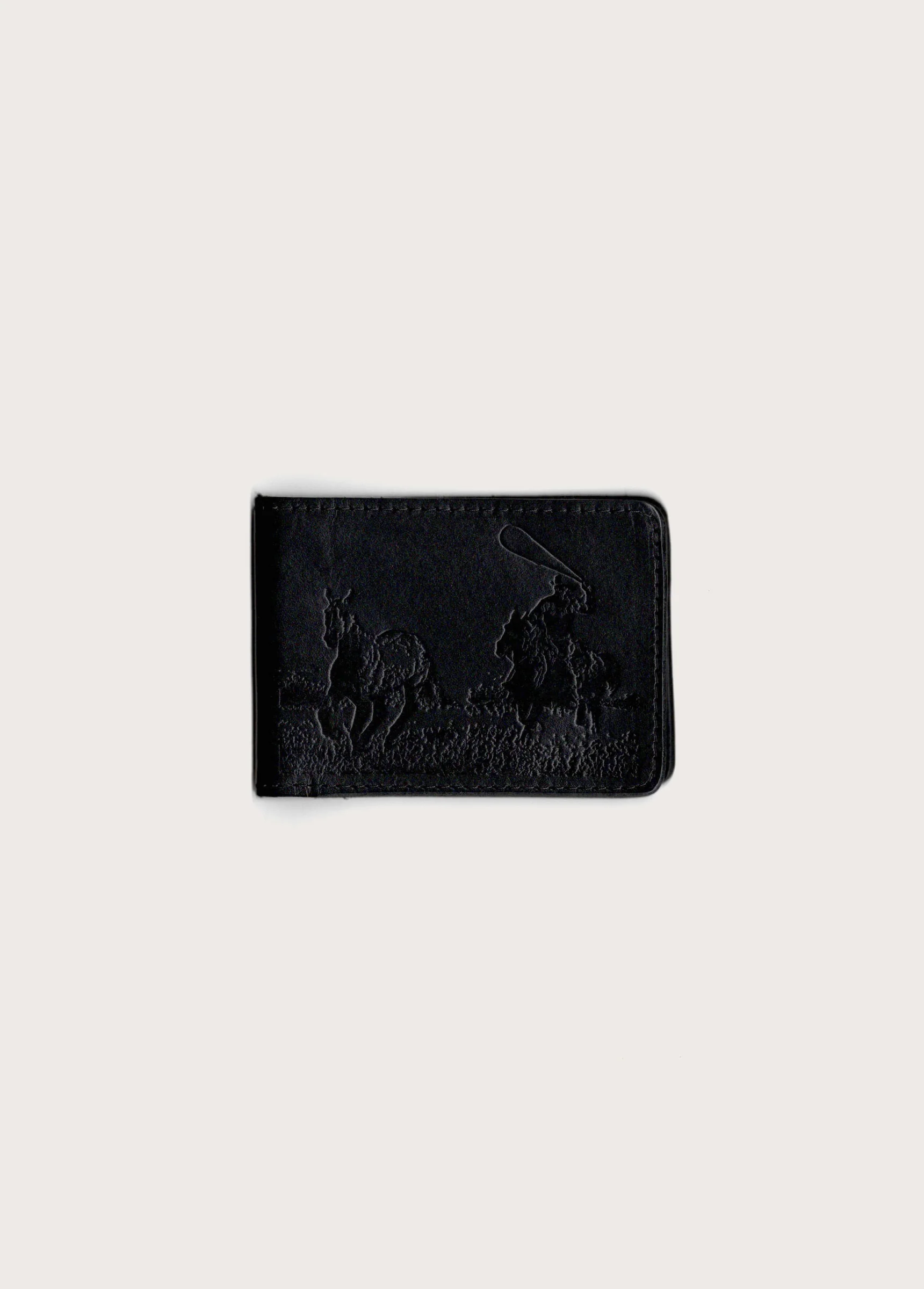 Just For A Moment Leather Bi Fold Wallet | Black