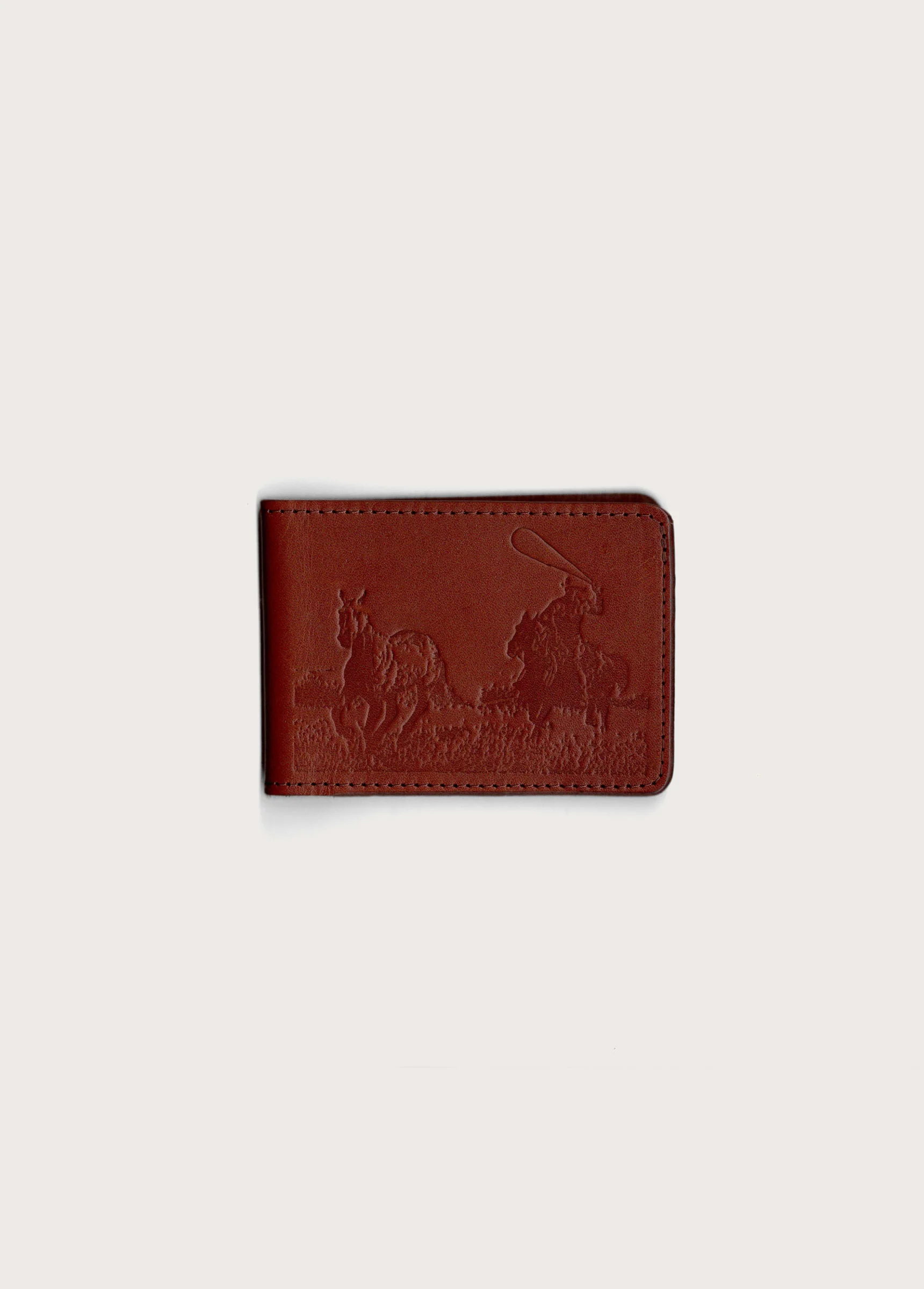 Just For A Moment Leather Bi Fold Wallet | Brown