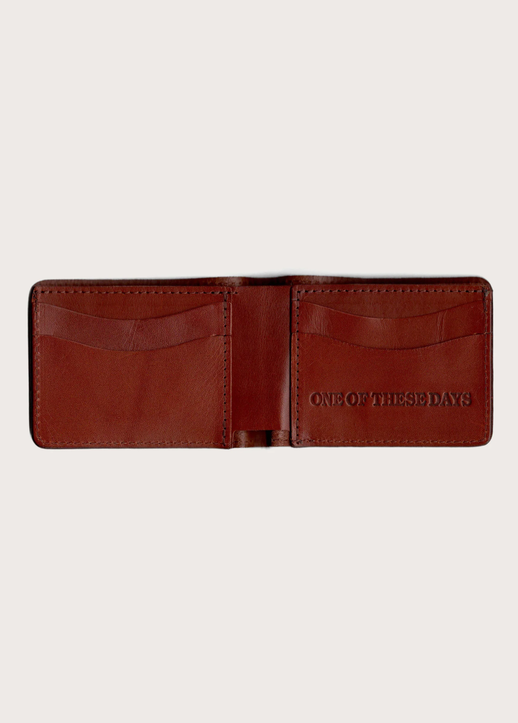 Just For A Moment Leather Bi Fold Wallet | Brown - Image 2