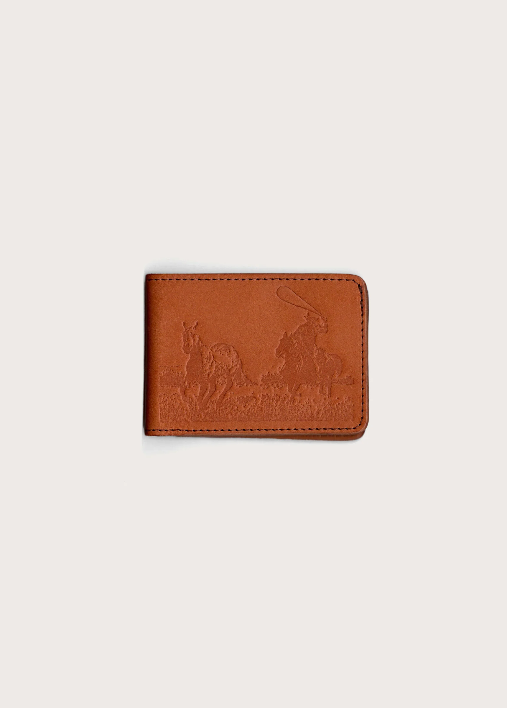 Just For A Moment Leather Bi Fold Wallet | Tan