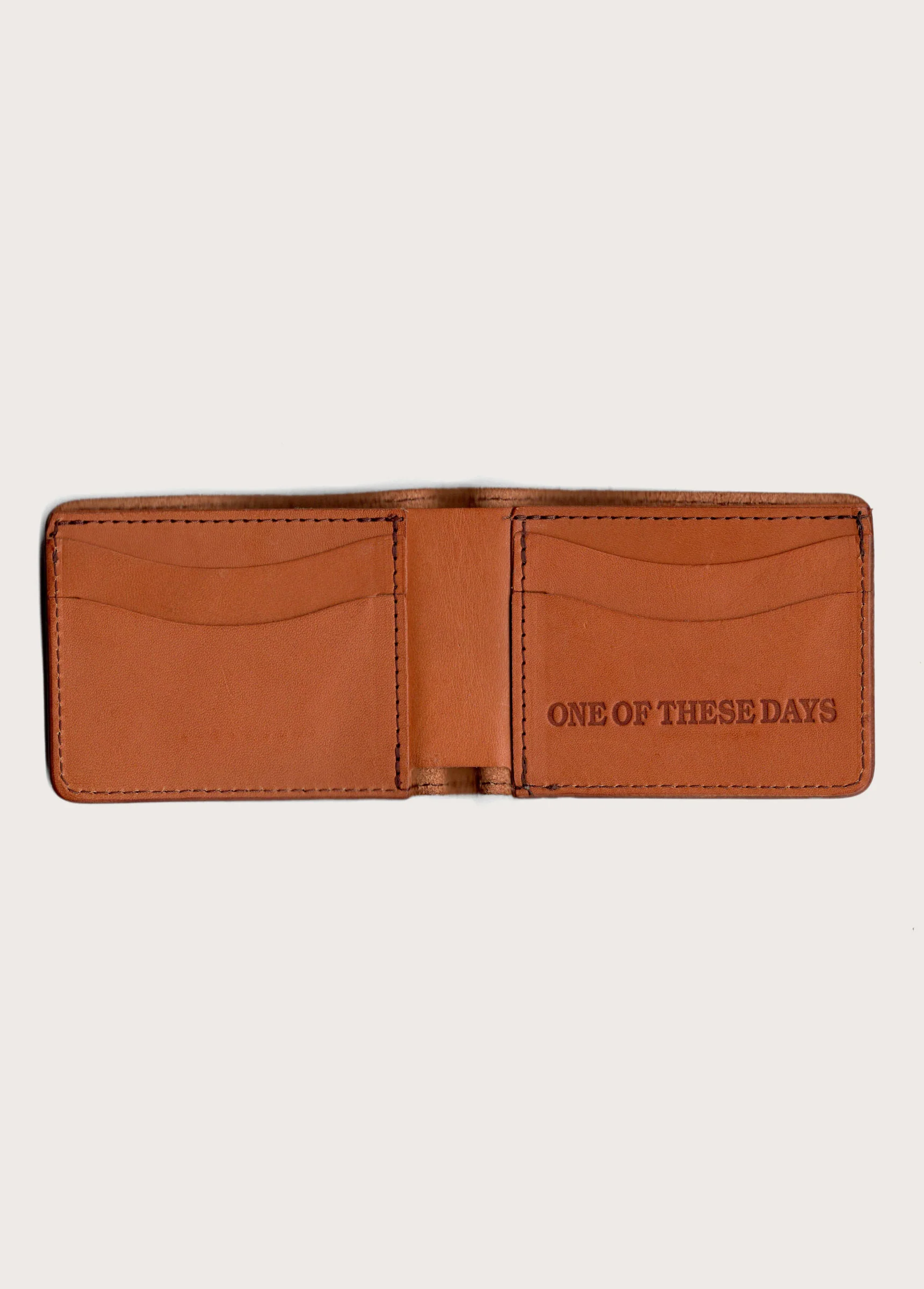 Just For A Moment Leather Bi Fold Wallet | Tan - Image 2