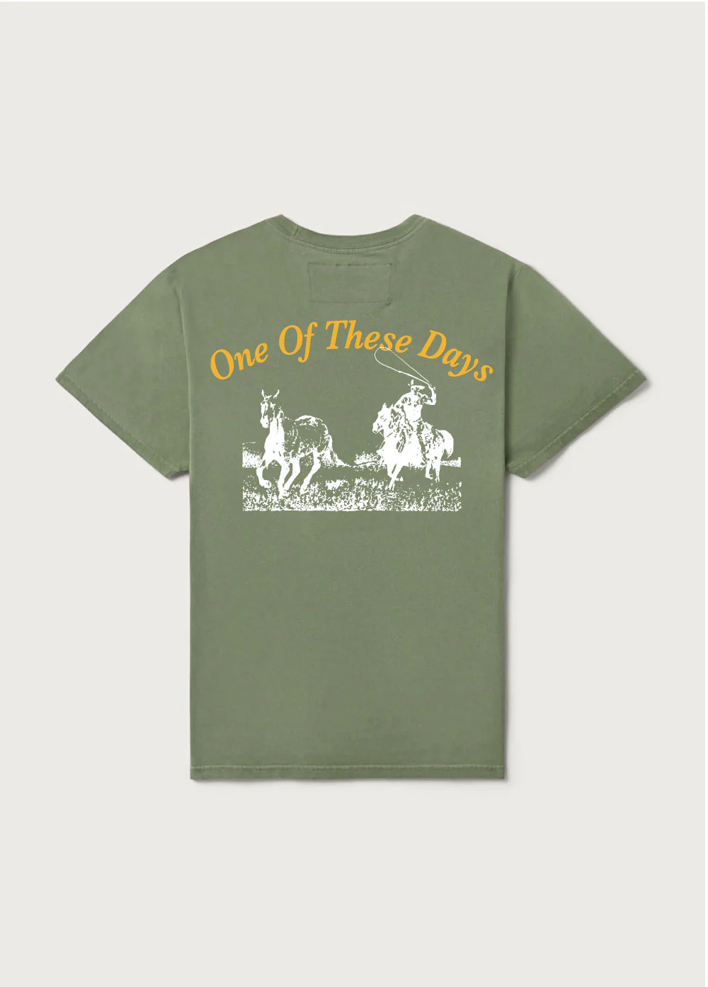 Just For A Moment T-Shirt | Army Green - Image 2