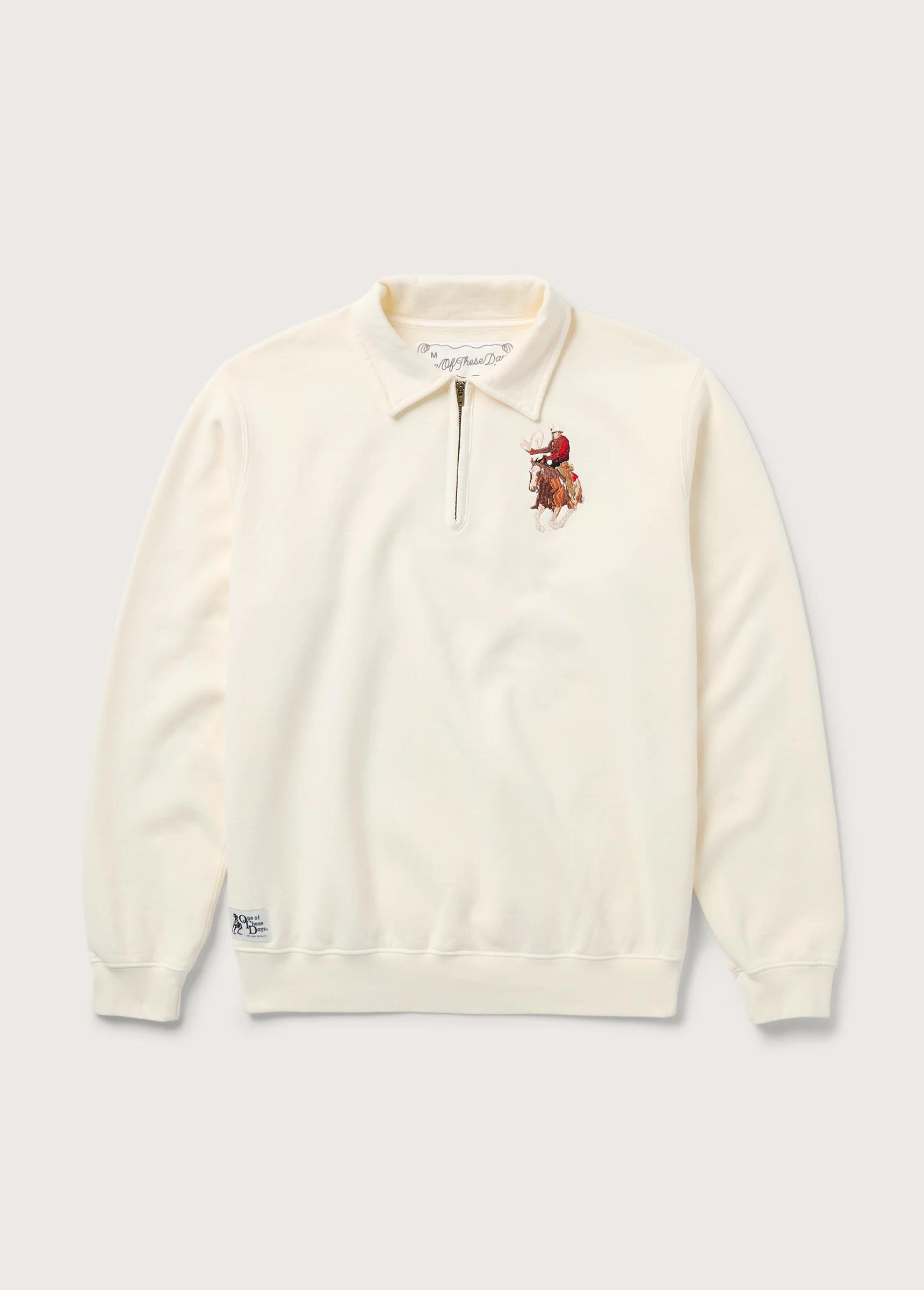 Lasso Sport Quarter Zip | Bone